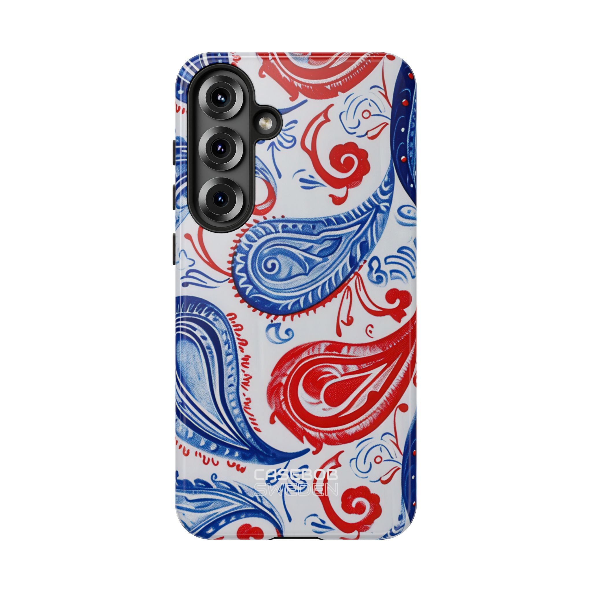 Levendige Paisley Swirls Samsung S25 - Tough