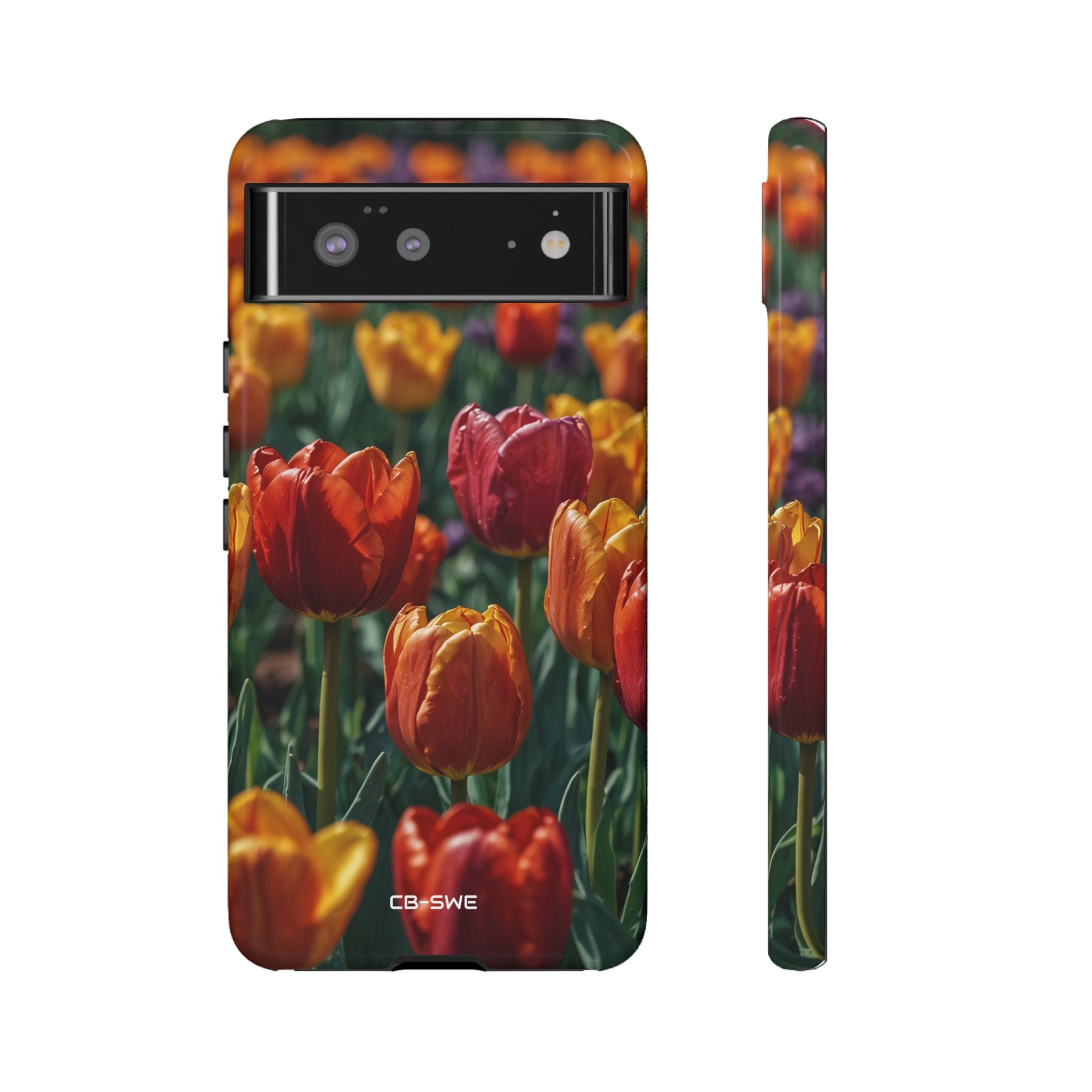 Tulips Embrace Breeze - Google Pixel Case