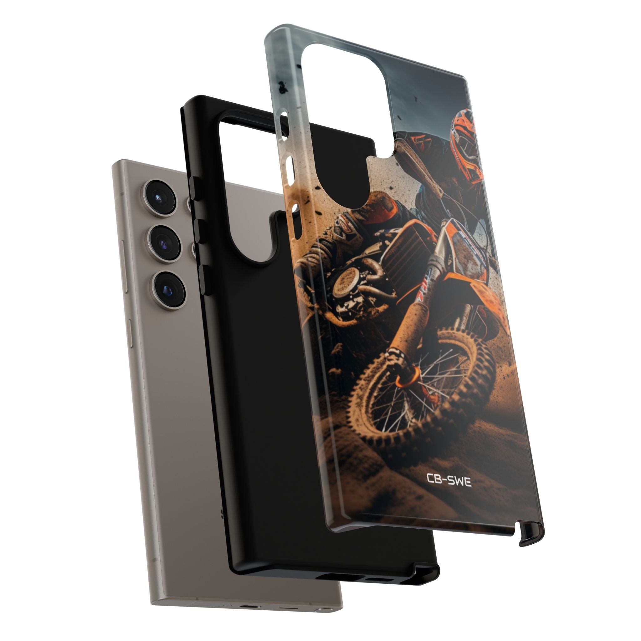 Rider Amidst Desert Fury - Samsung Case