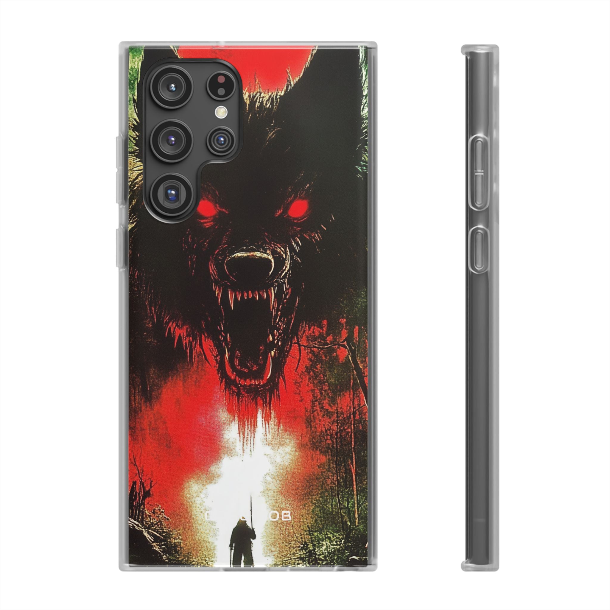 Crimson Wolf Samsung S22 Ultra Case - Soft