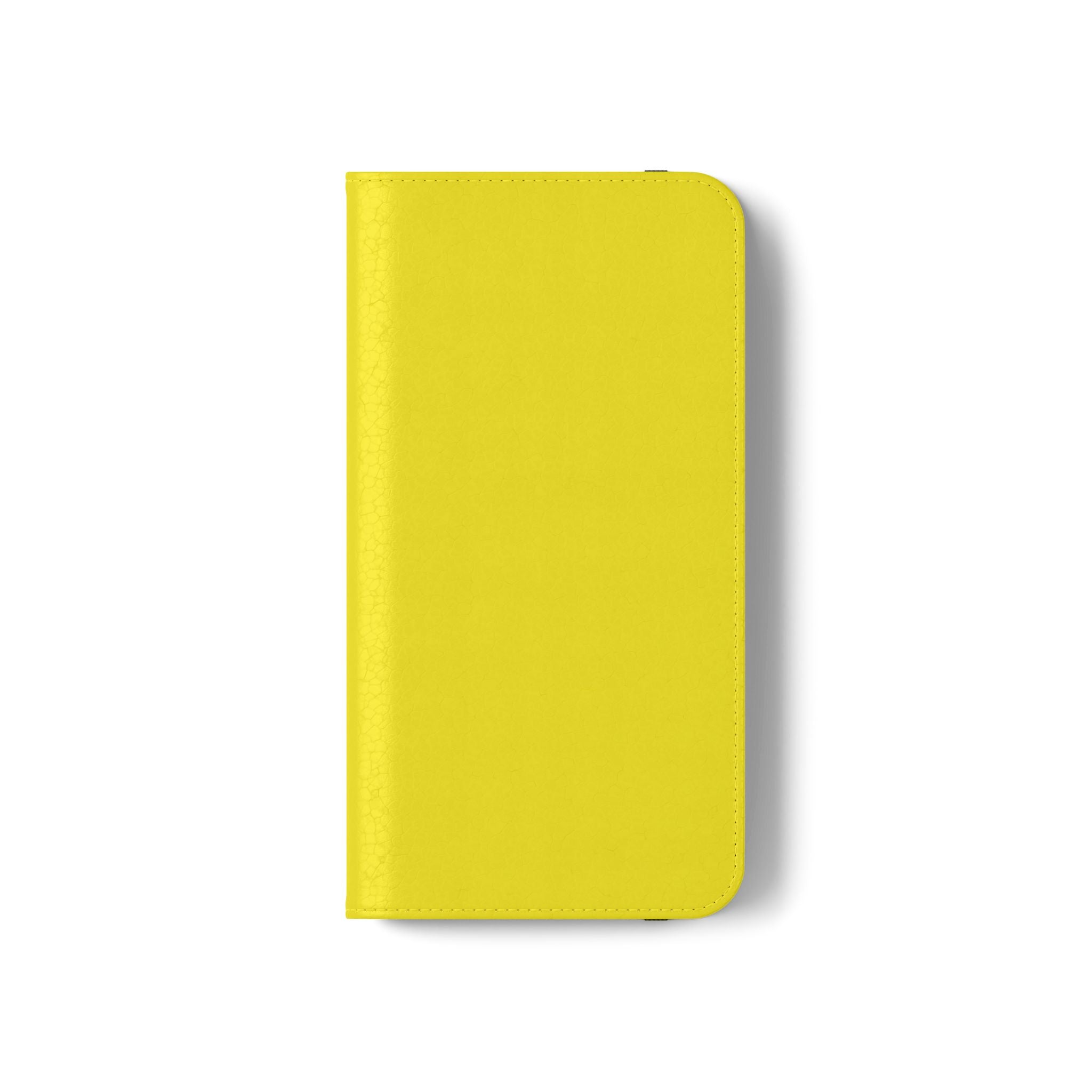 Canary Yellow – iPhone Wallet Case