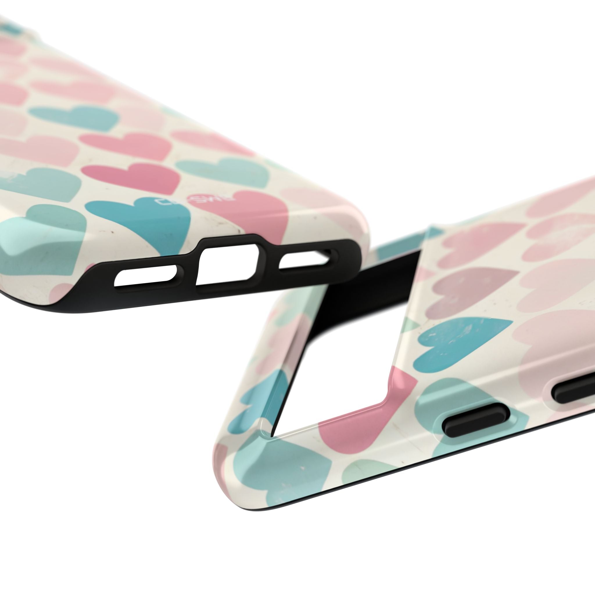 Retro Hearts Symmetry - Google Pixel Case