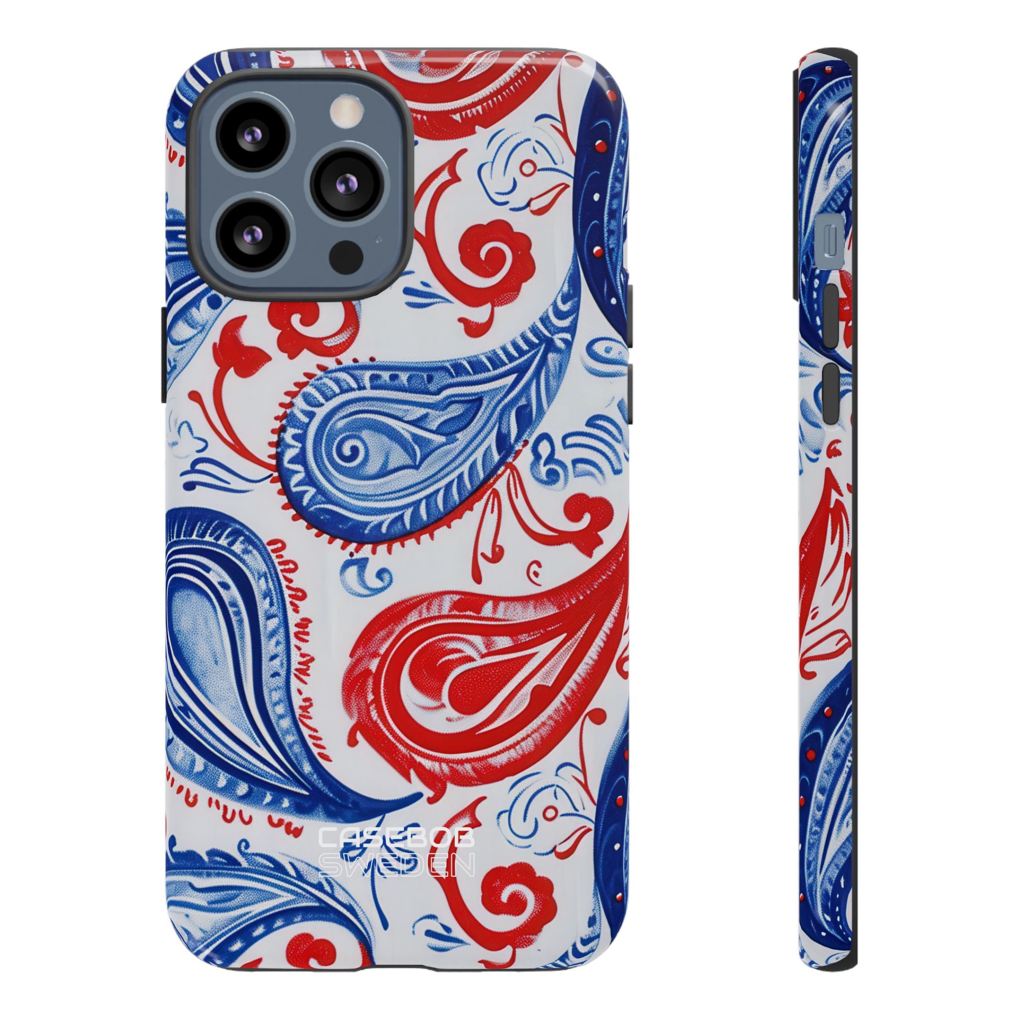 Vibrant Paisley Swirls iPhone 13 - Tough