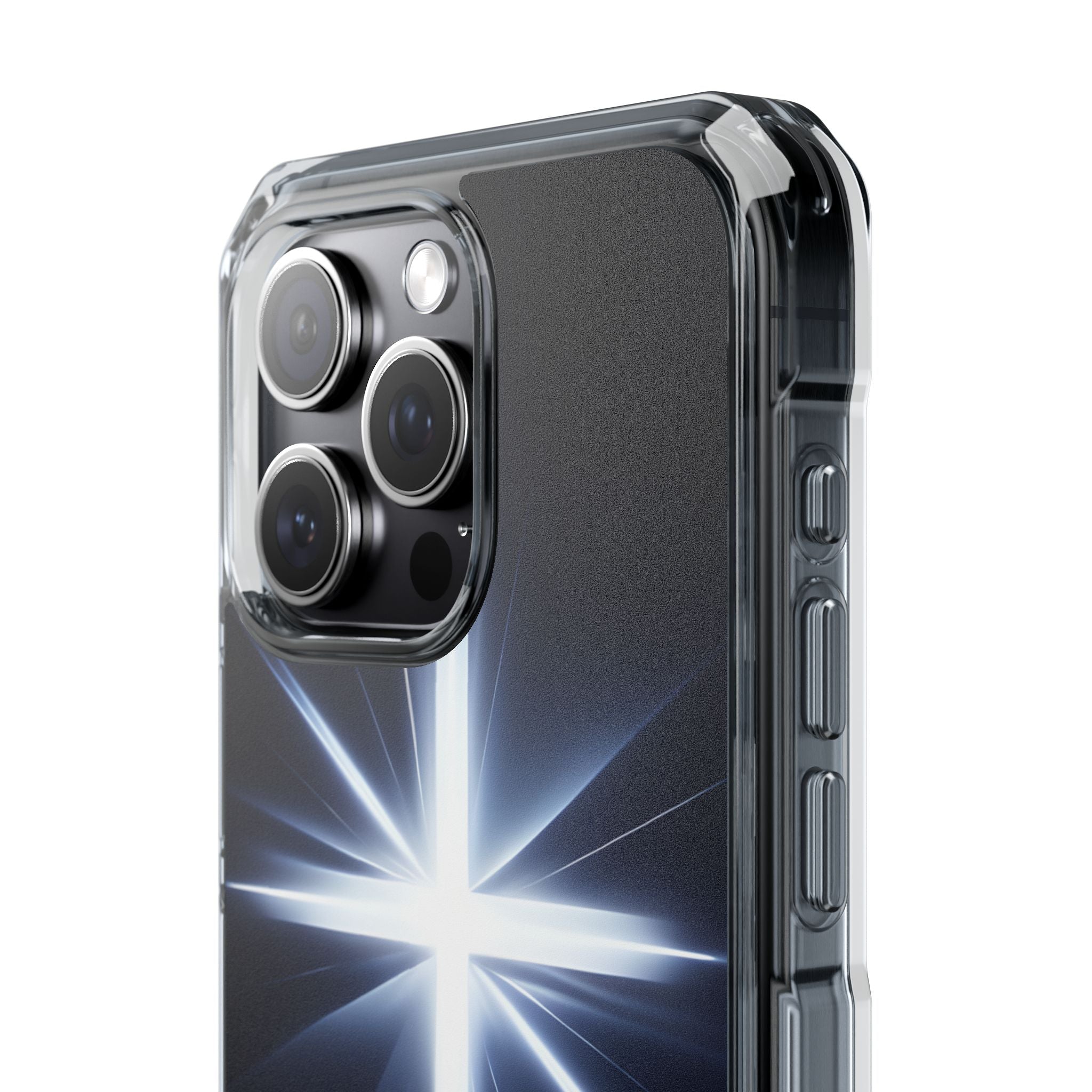 Luminous Cross Radiance iPhone Case - Impact