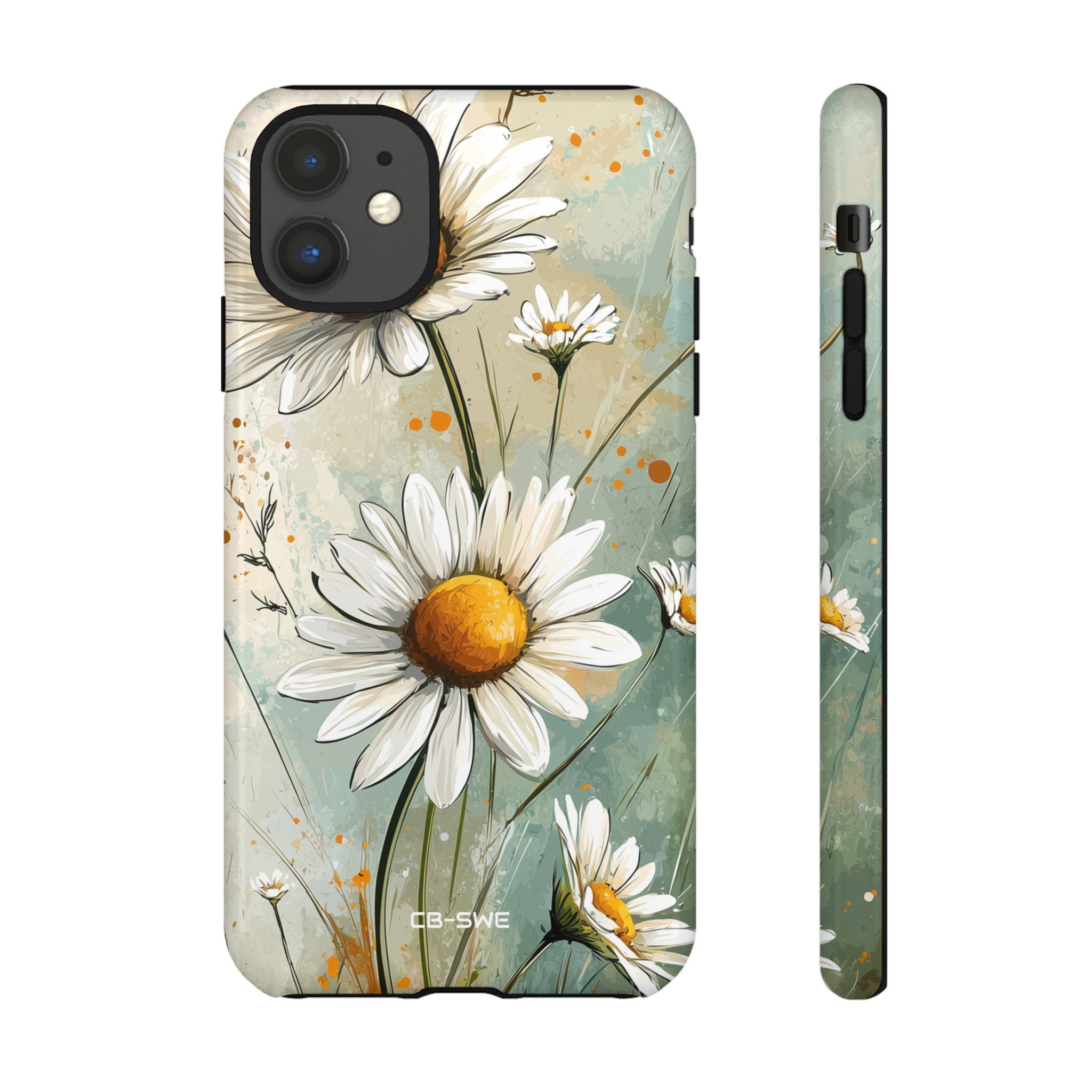 Daisies Dance Light - iPhone Case