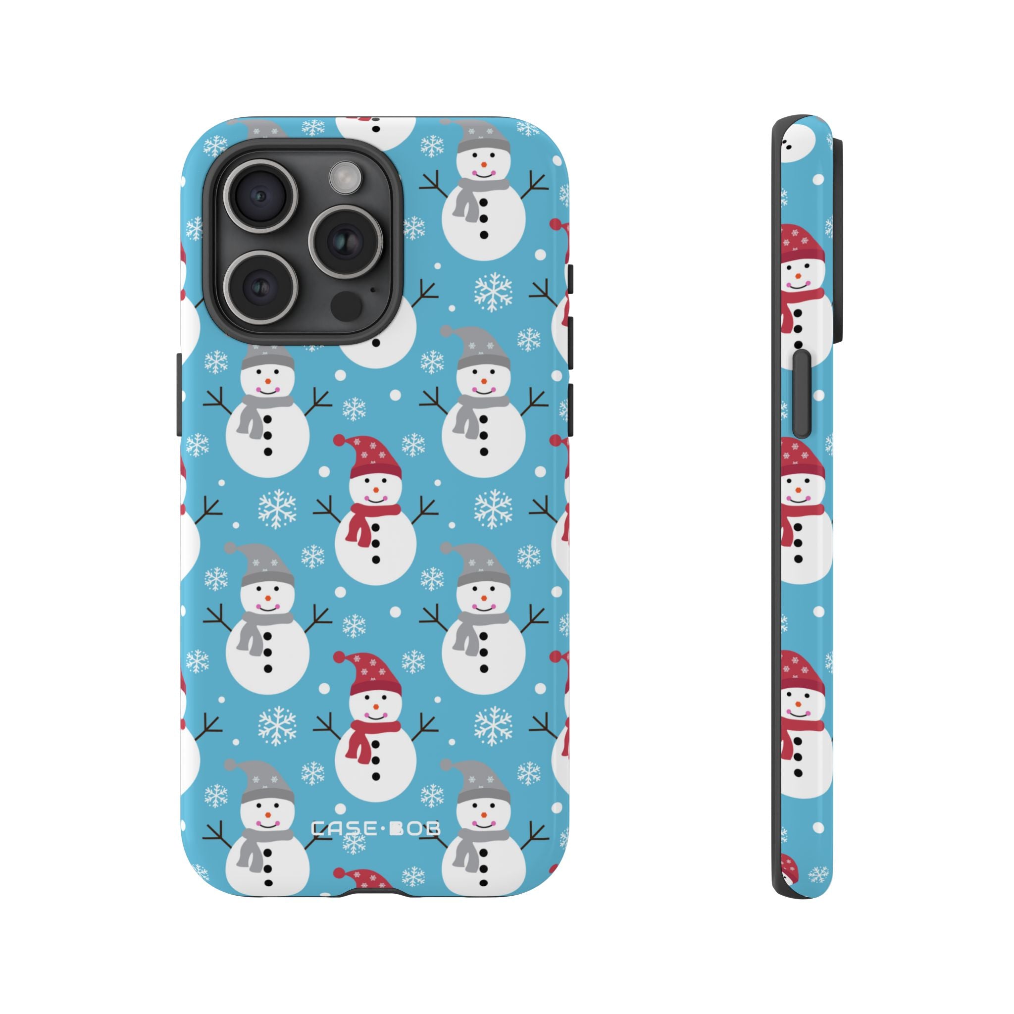 Snowman Parade iPhone 15 Pro Max Case - Tough