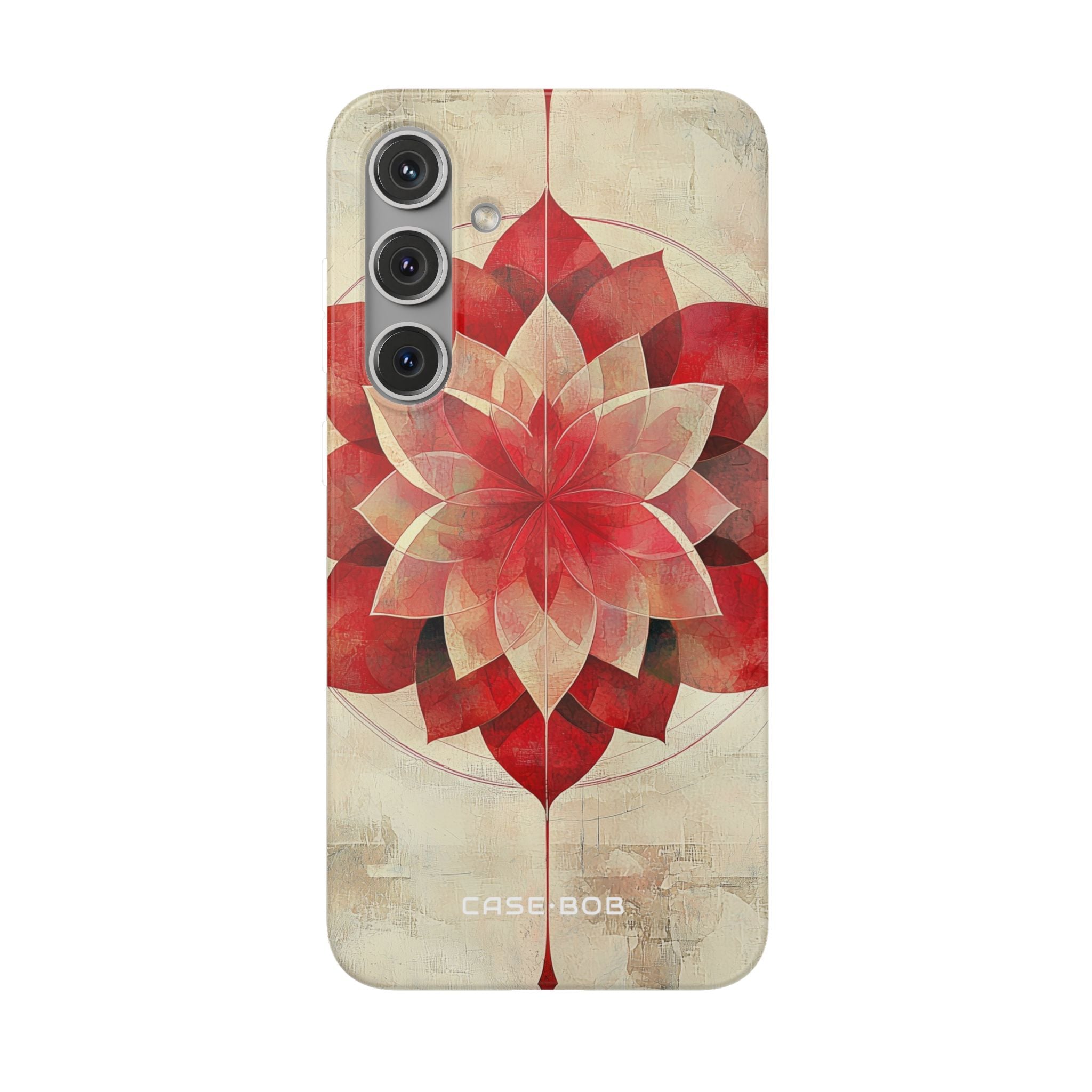 Crimson Bloom Samsung S24 Plus Case - Soft