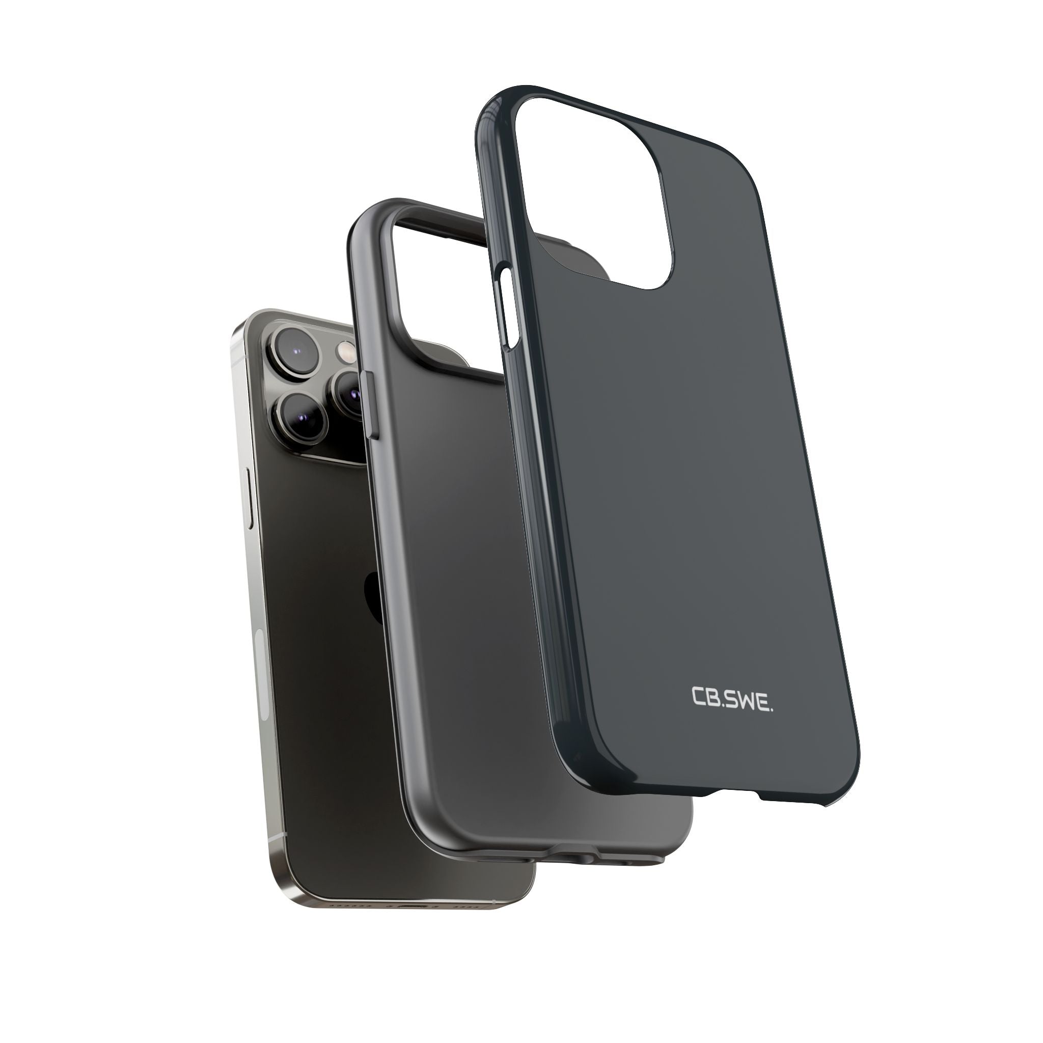 Gunmetal iPhone Hülle - Robust