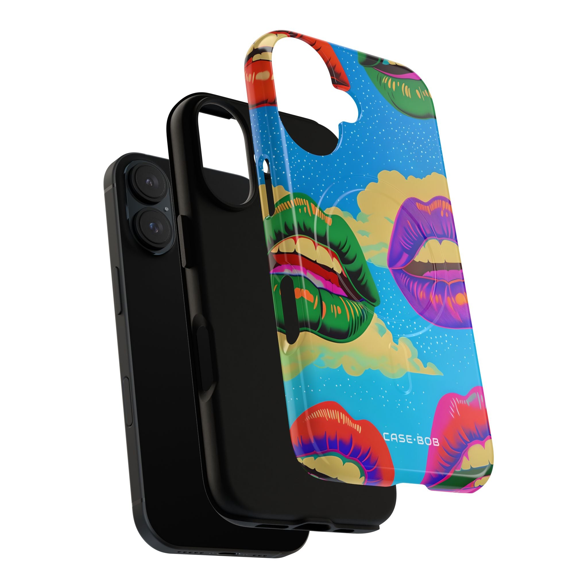 Colorful Lipscape iPhone 16 Case - Tough+
