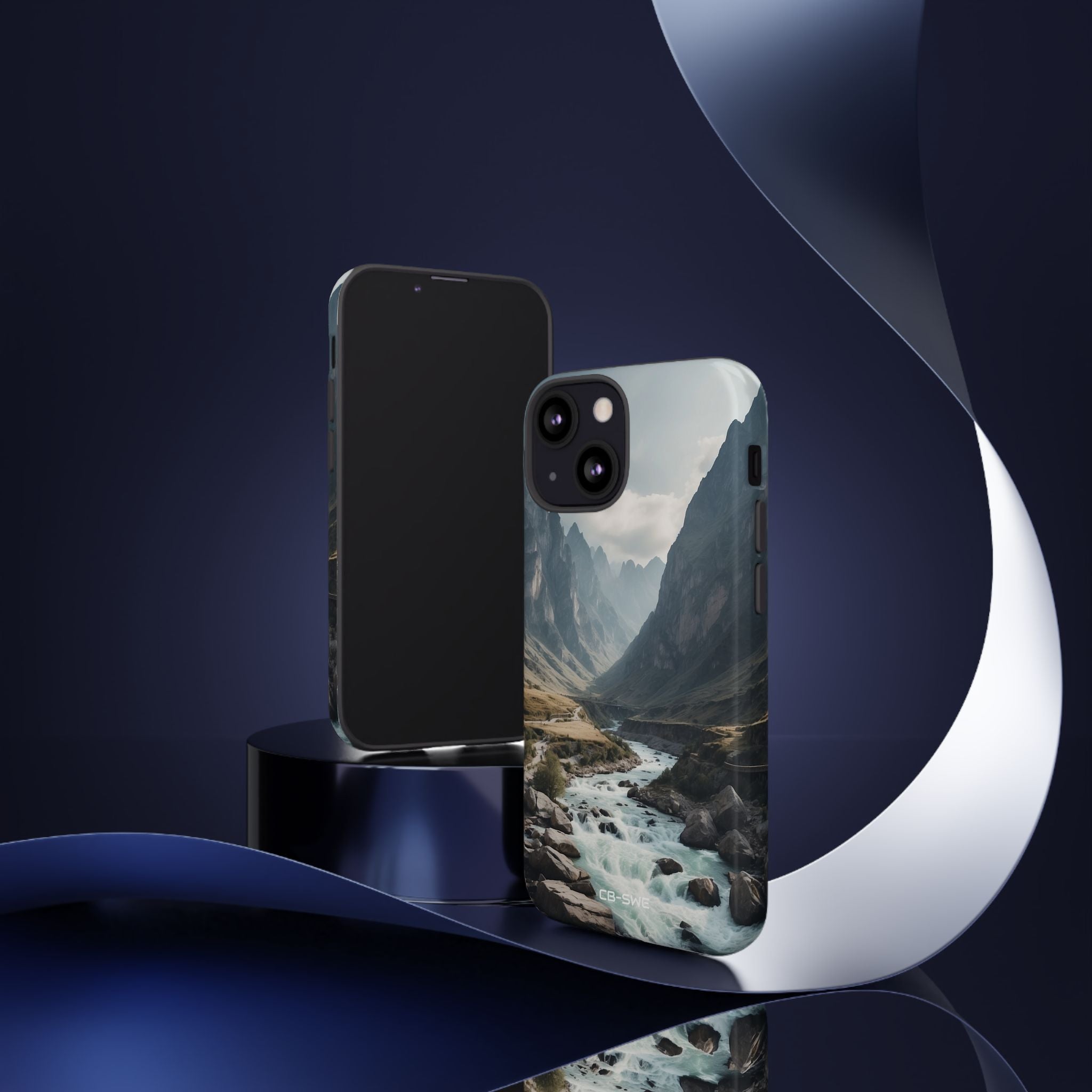 Mountain Peaks Arise - iPhone Case