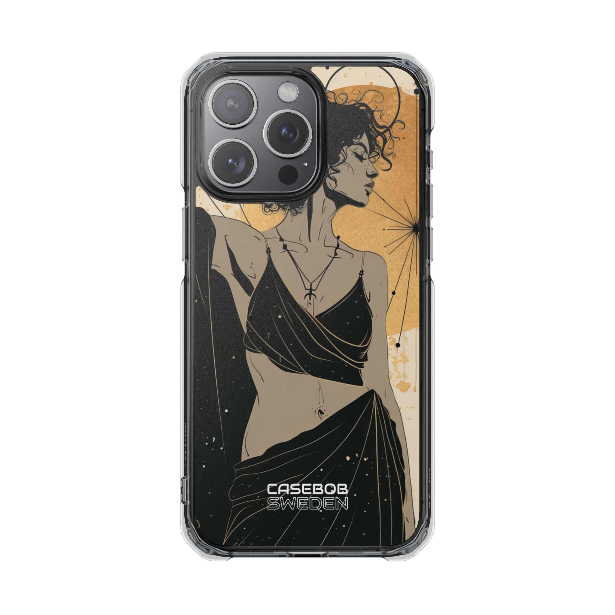 Golden Silence Motion iPhone 15 - Impact Clear+