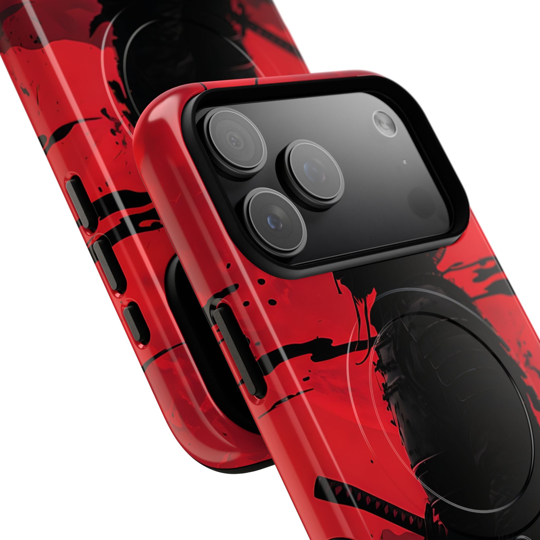 Crimson Samurai iPhone 17 Pro Max Case - Tough+