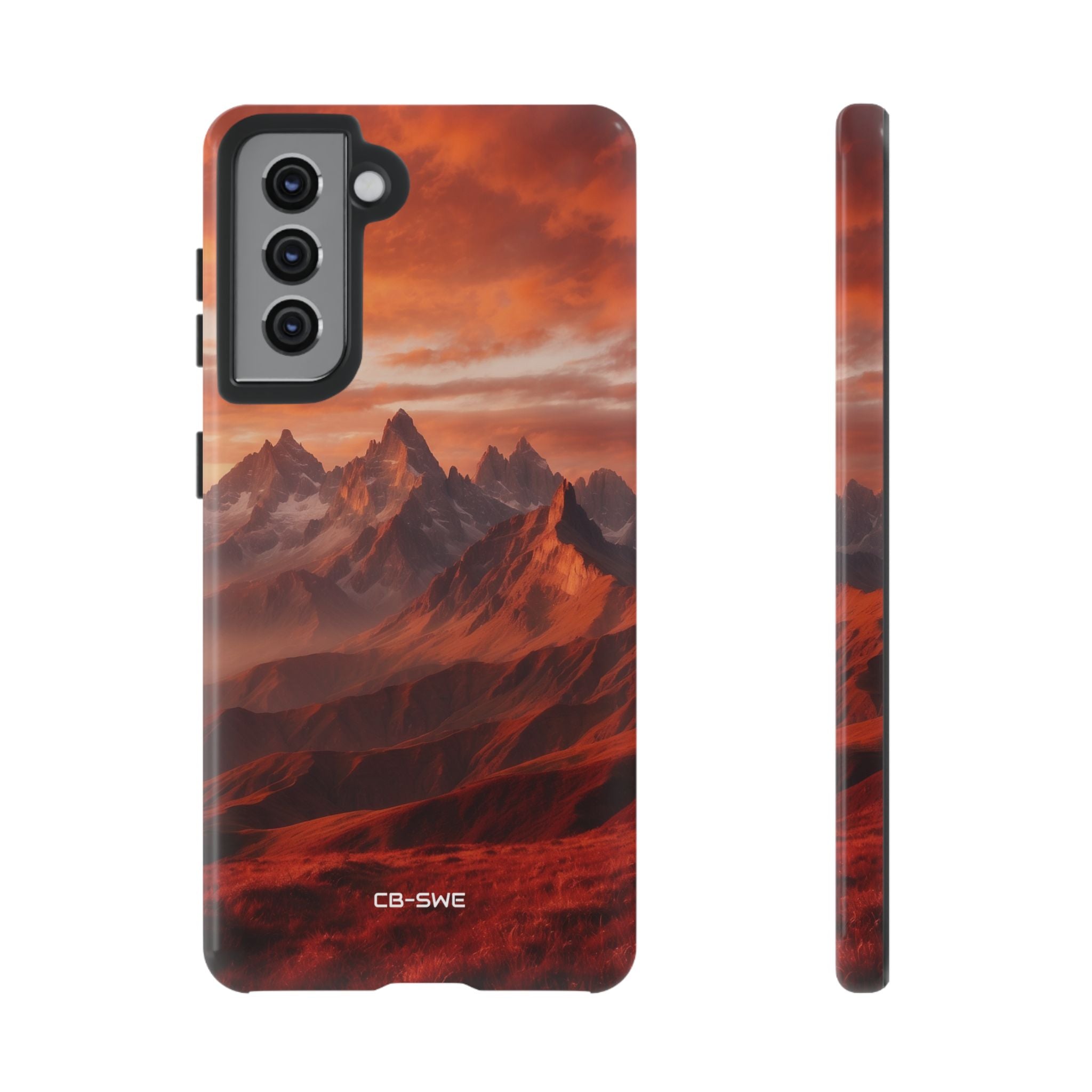 Mountain Peaks Glowing - Samsung Case
