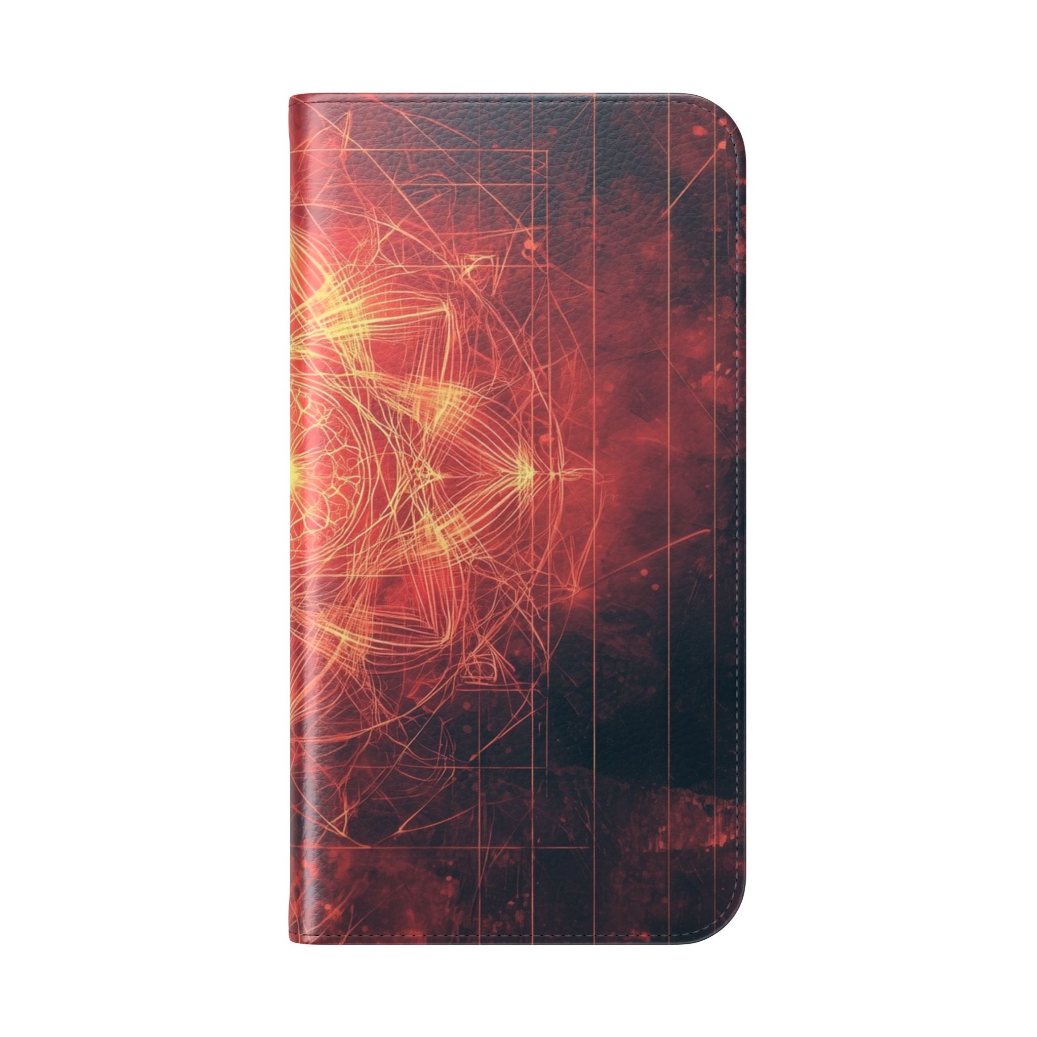 Glowing Mandala - iPhone 15 Pro Max Case - Wallet
