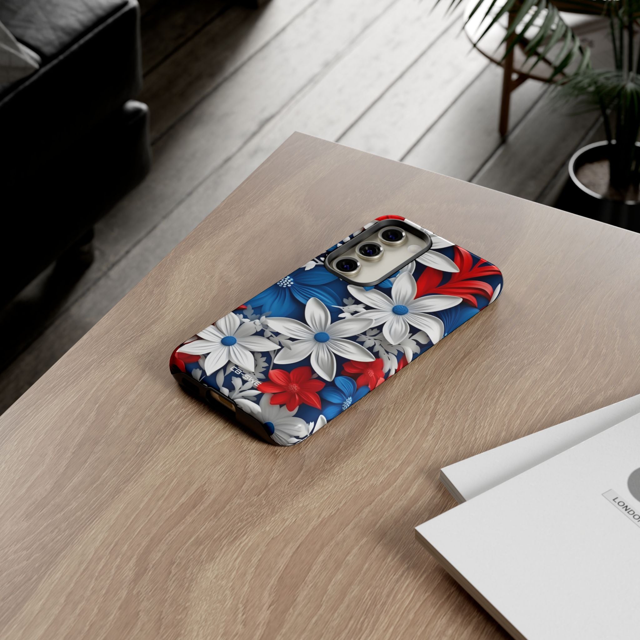 Floral Sculpture Blooms - Samsung Case