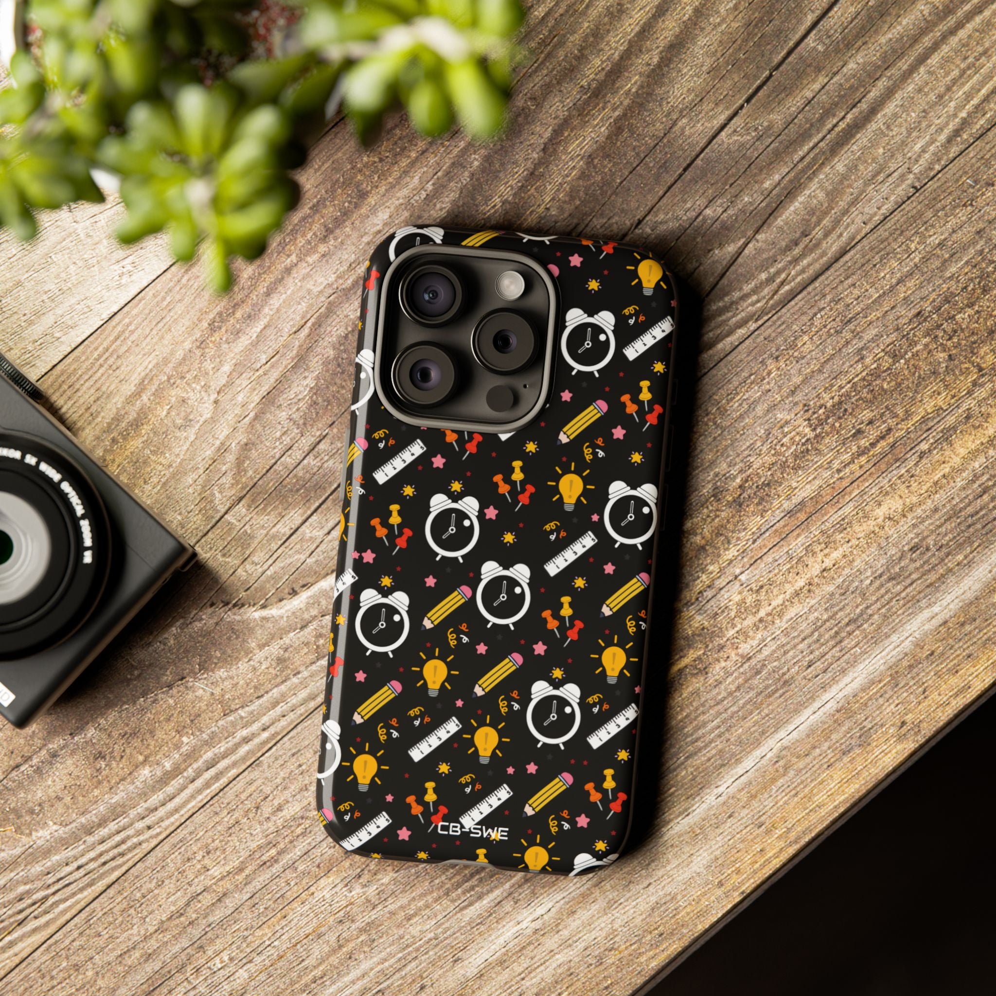 Bright Pencils Twirl - iPhone Case