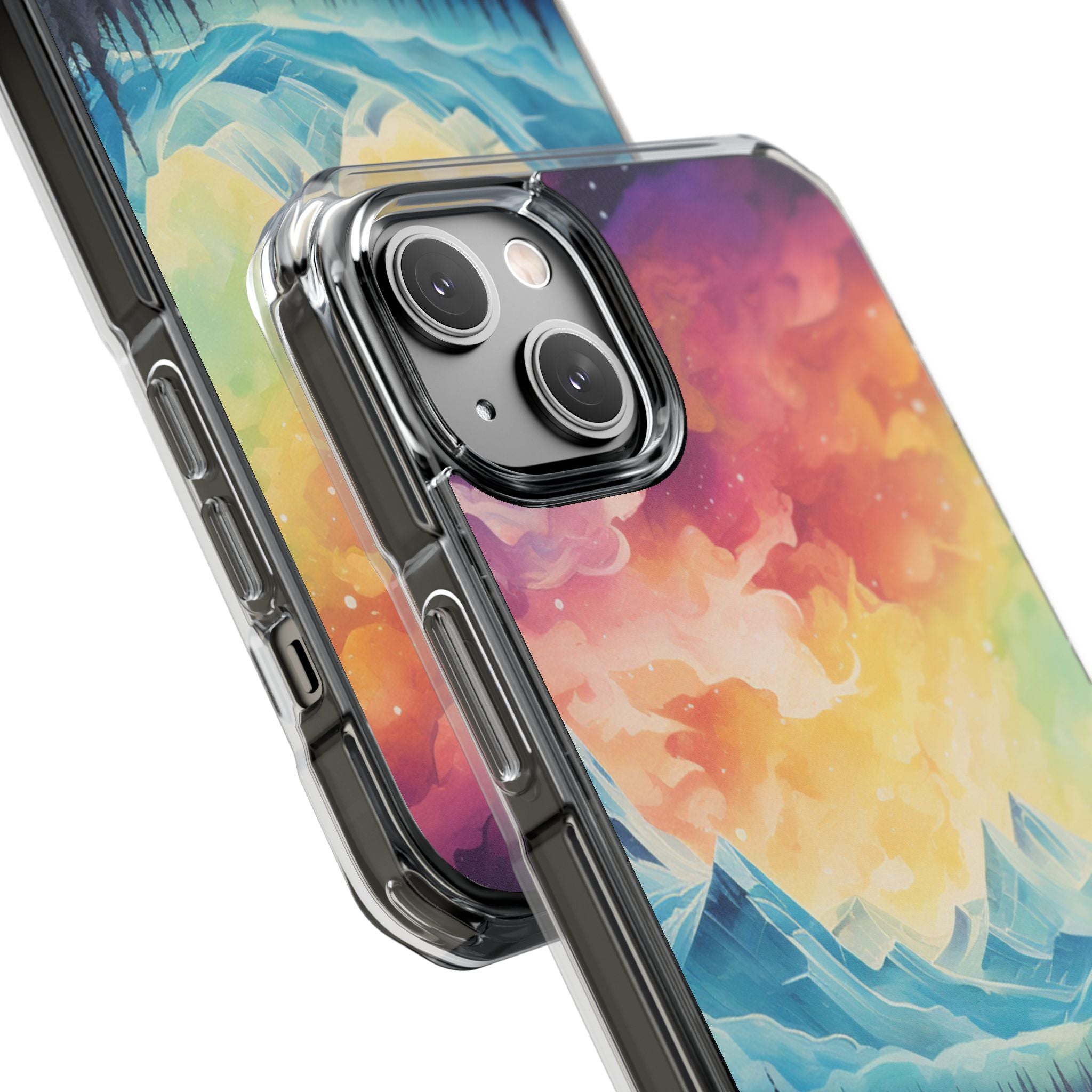 Mystical Mountain Sunset iPhone Case - Impact