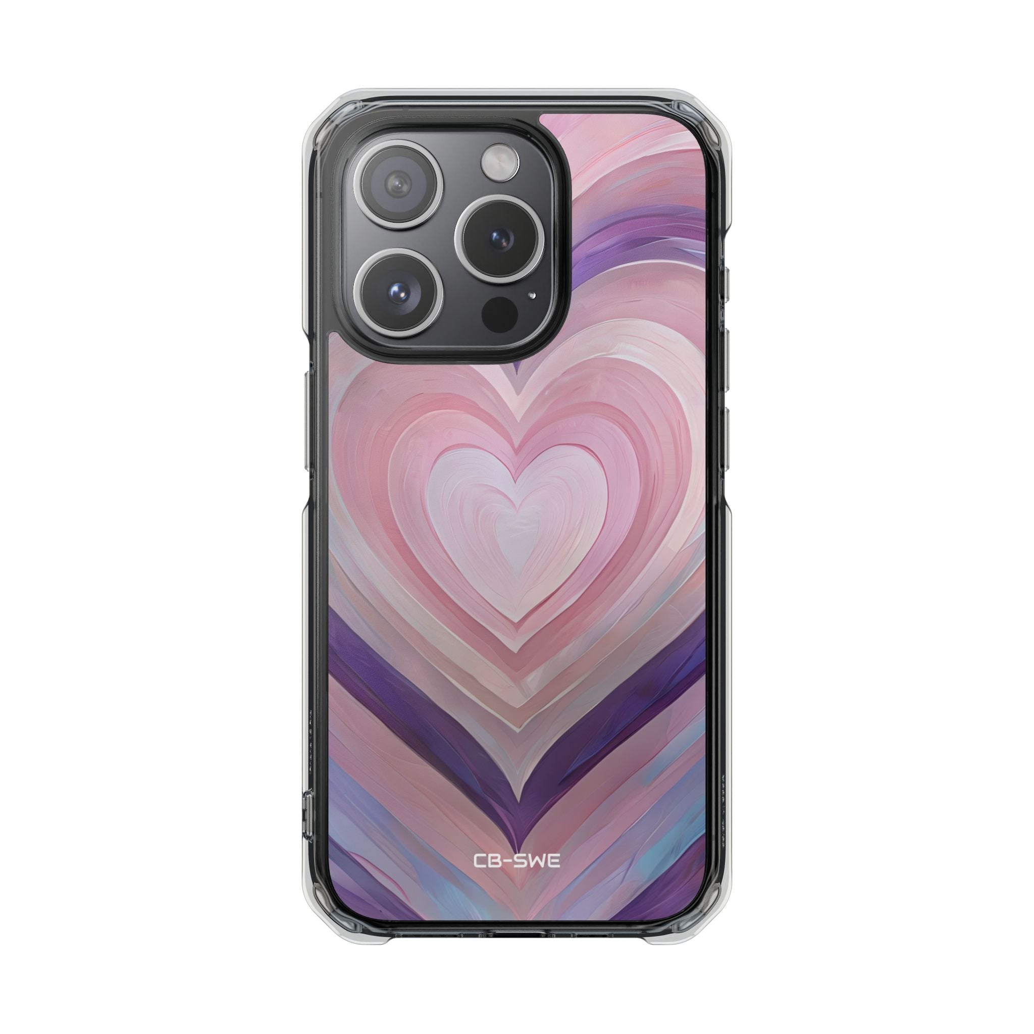 Impressionistic Heart Layers iPhone Case - Impact