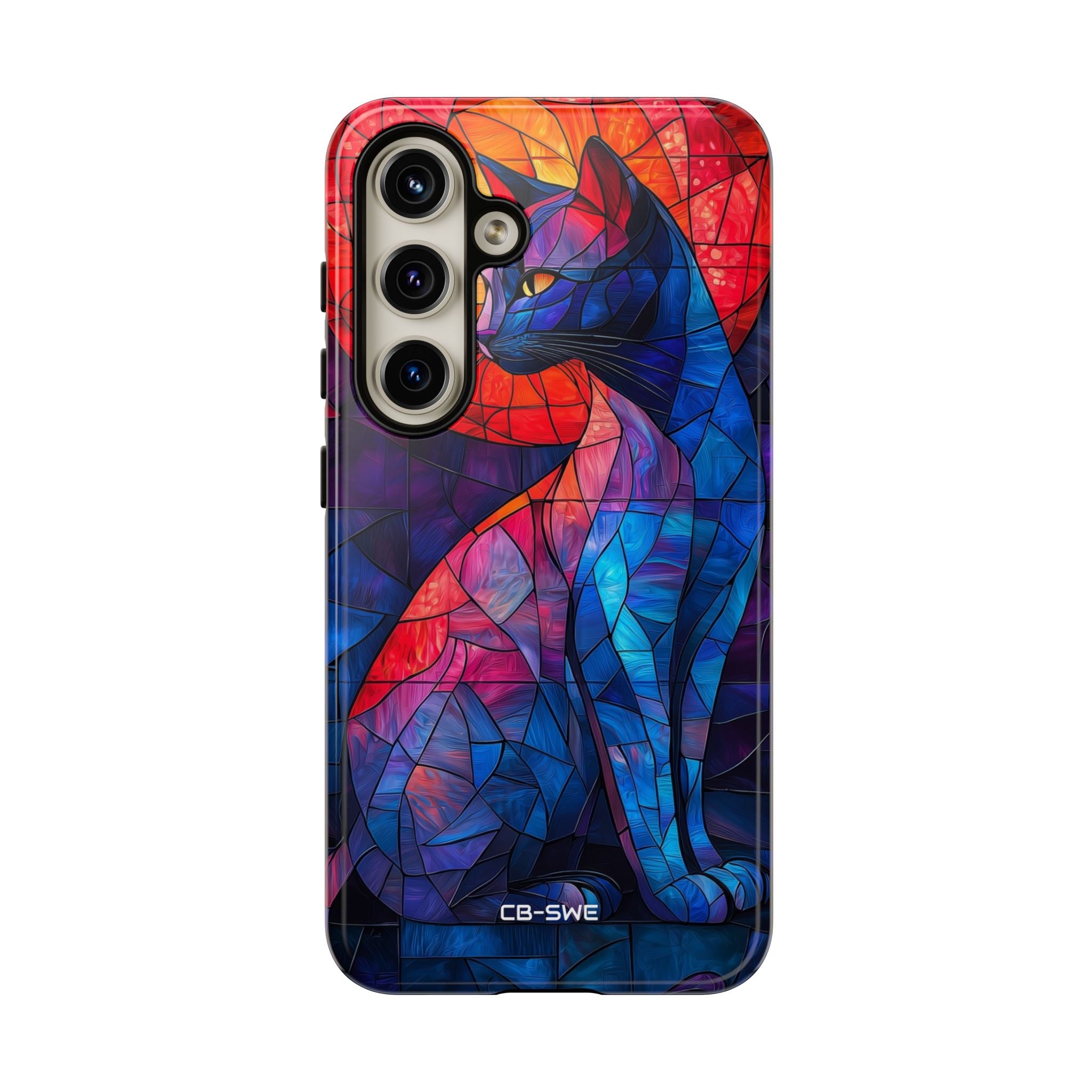 Cat Silhouettes Glow - Samsung Case