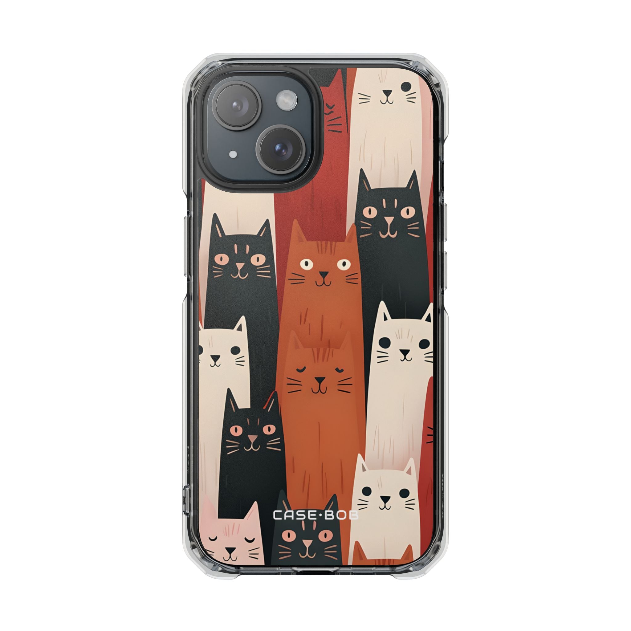 Cat Cascade iPhone 15 Case - Impact