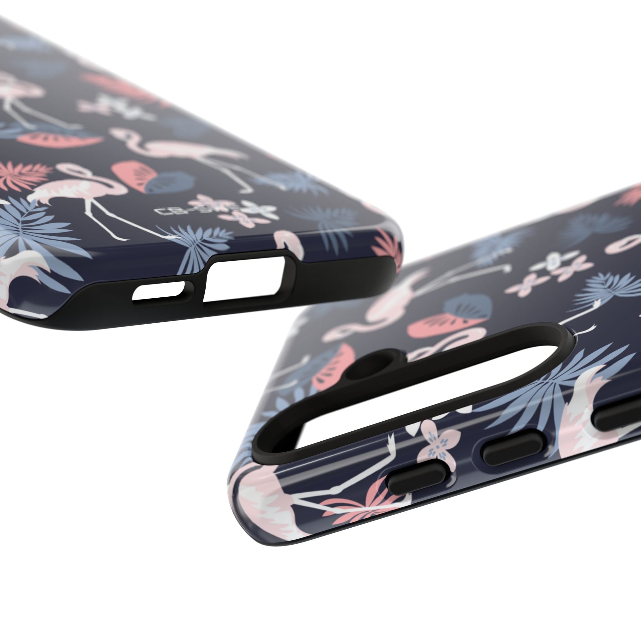 Flamingos Dance Playfully - Samsung Case