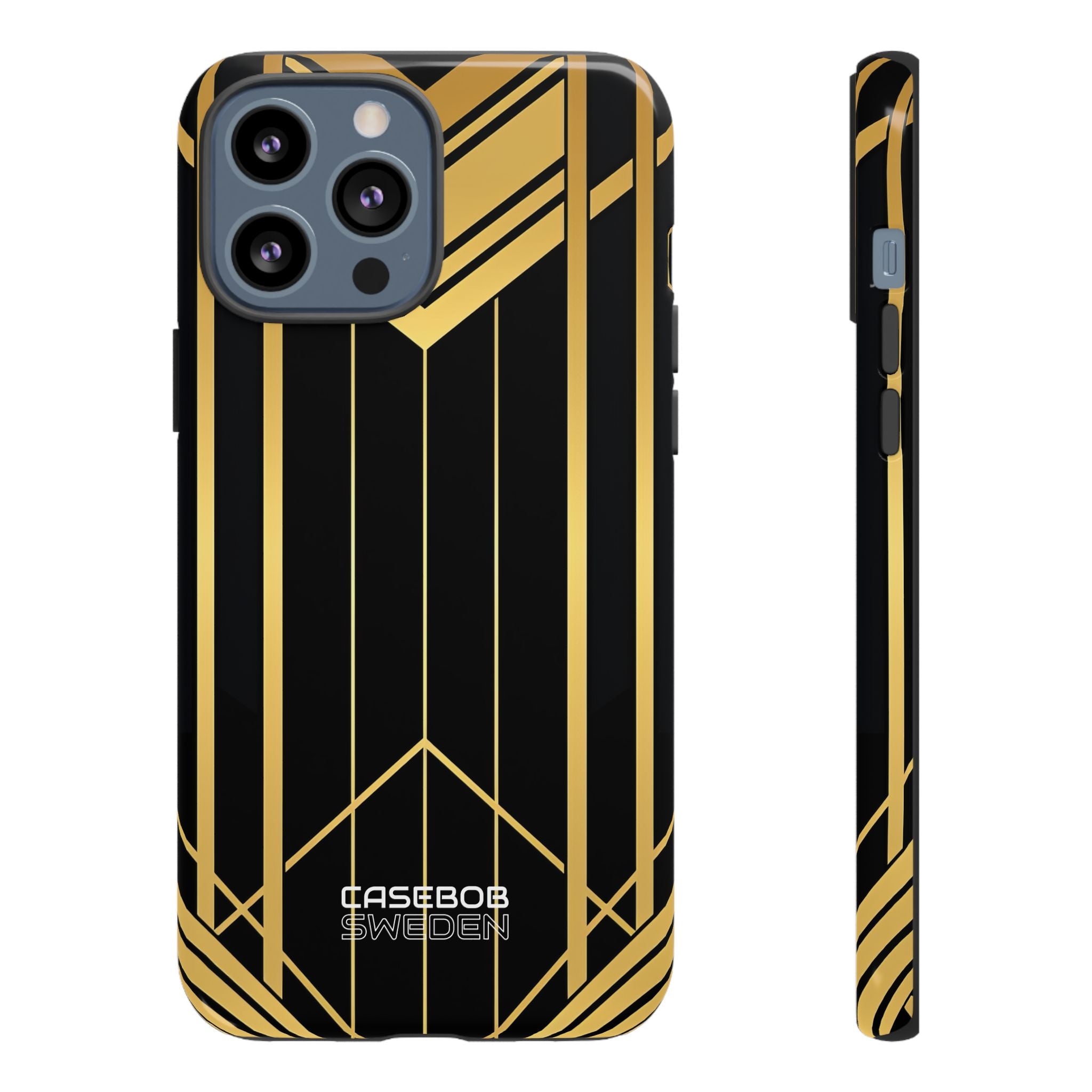 Golden Geometric Symphony iPhone 13 - Tough