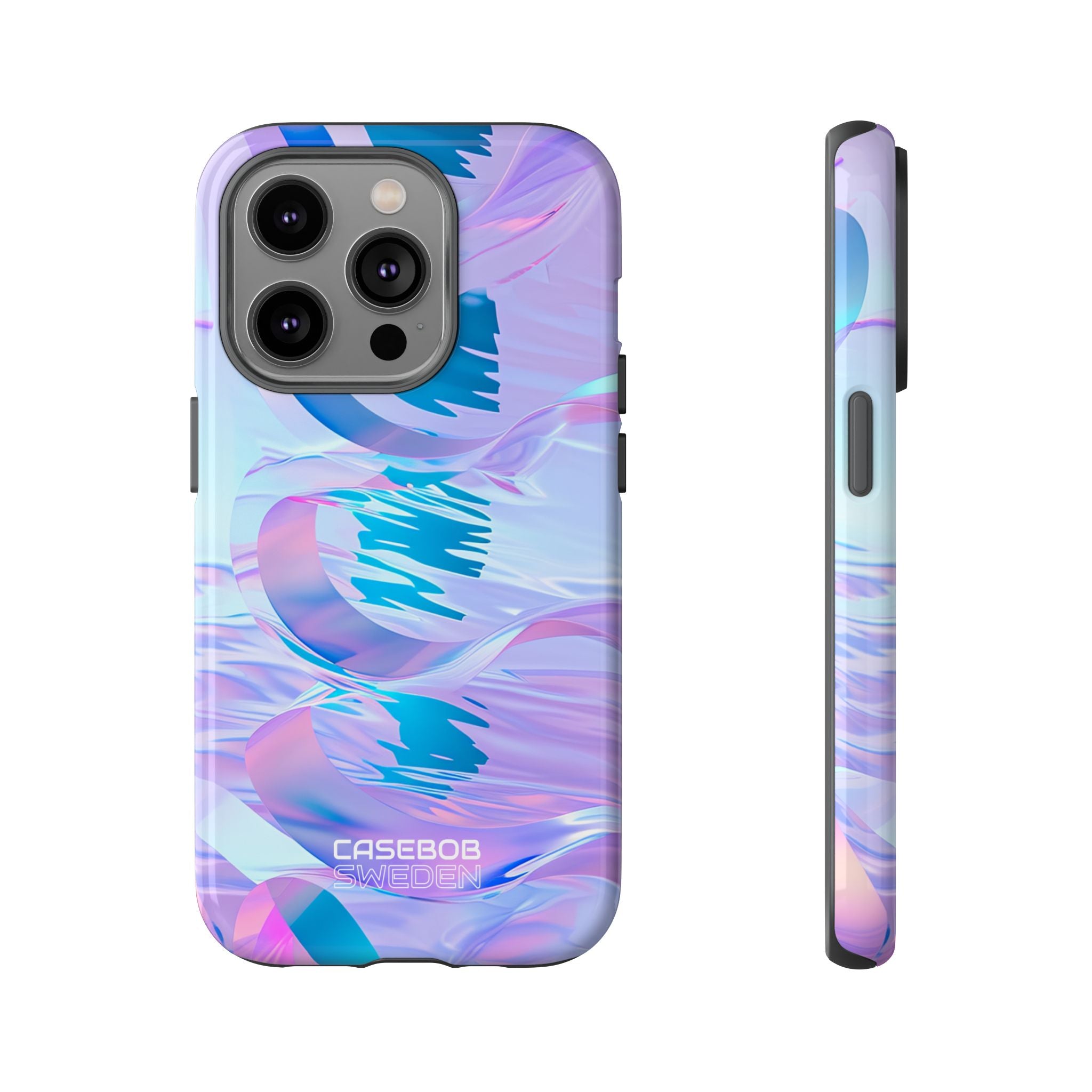 Iridescerende Stromende Golven iPhone 14 - Tough