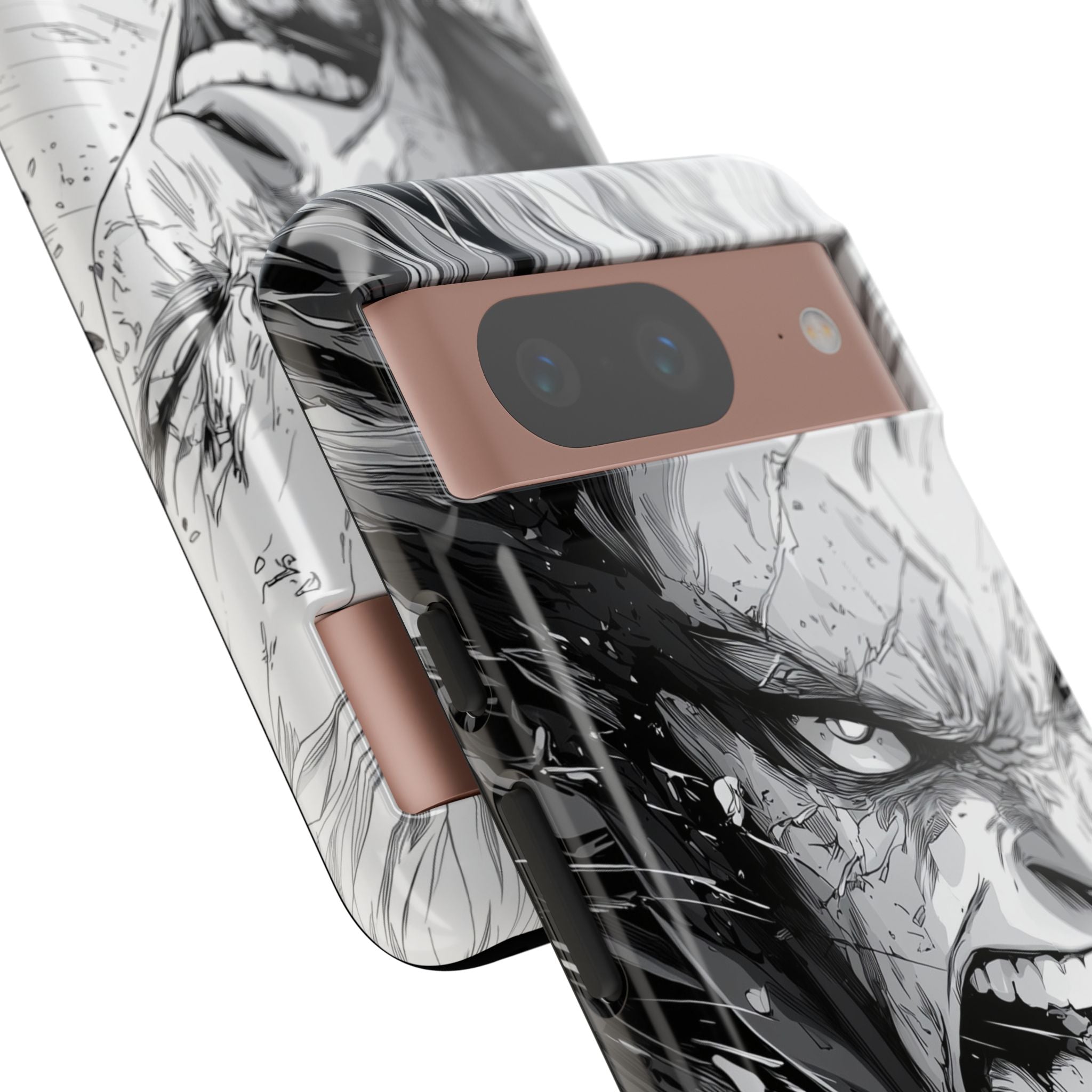 Fierce Emotion Erupts - Google Pixel Case