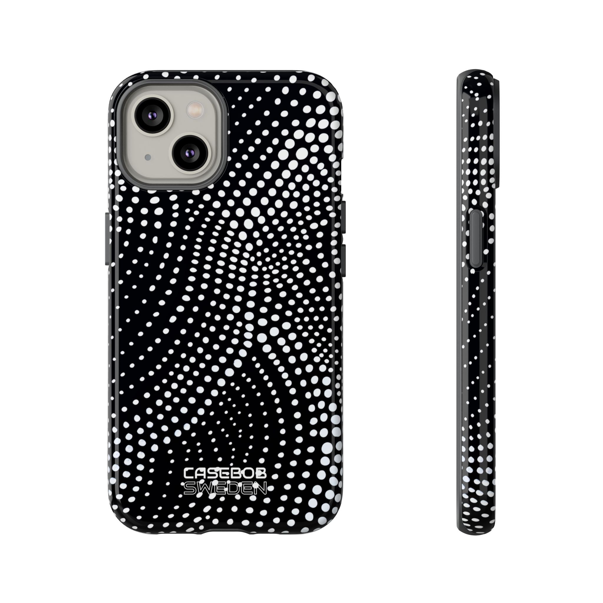 Waves of Dots iPhone 14 - Tough