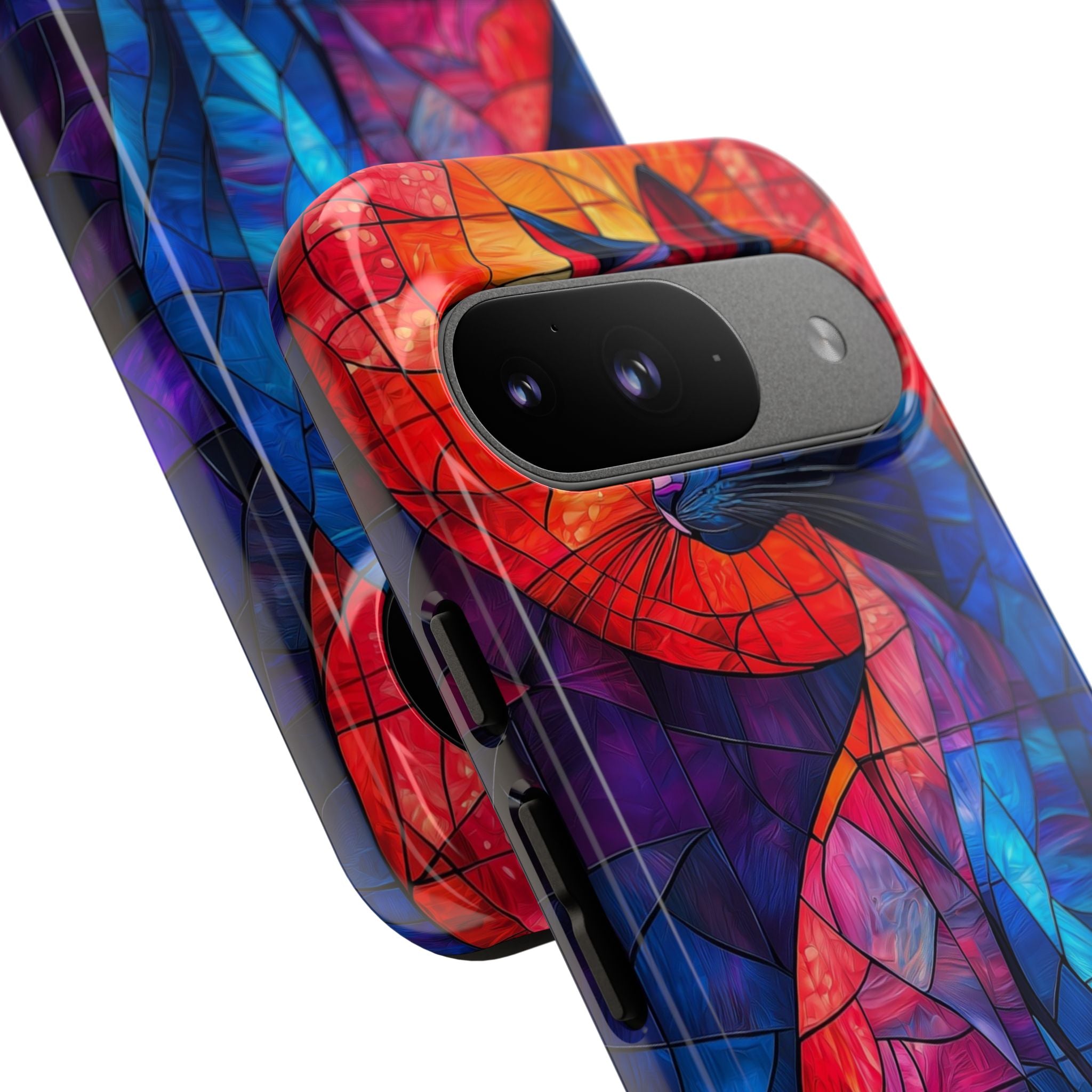 Cat Silhouettes Glow - Google Pixel Case