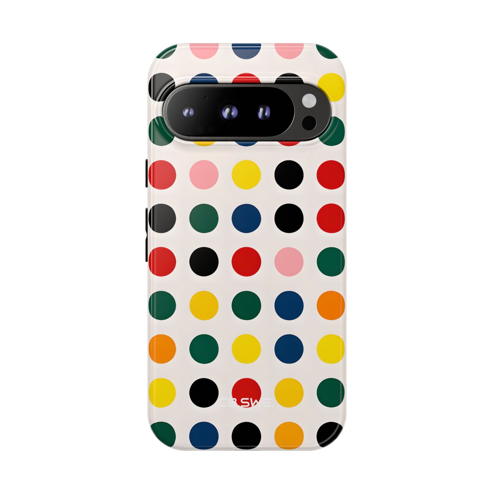 Colorful Circle Grid Google Pixel 9 - Tough
