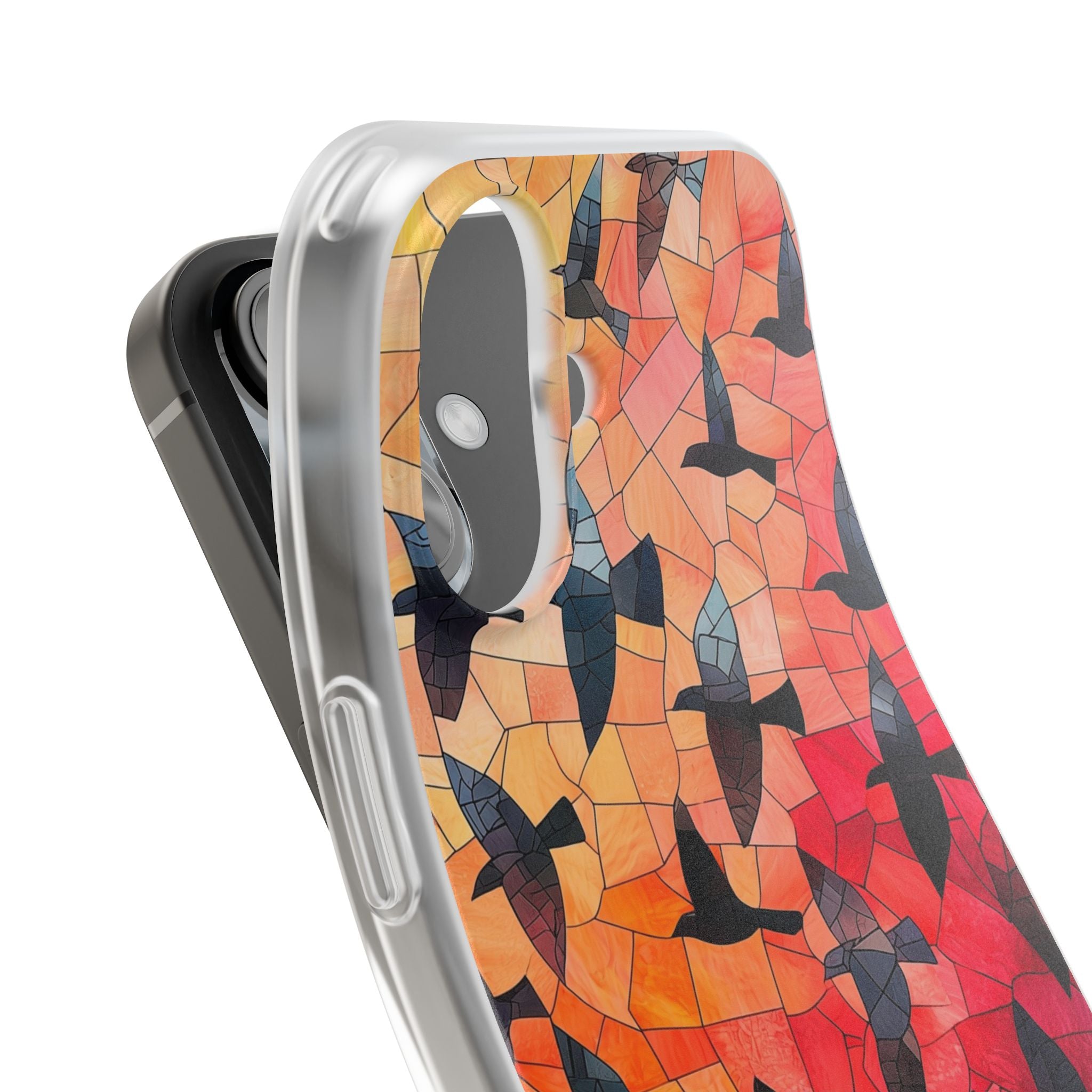 Blackbird Glow iPhone 16 Case - Soft