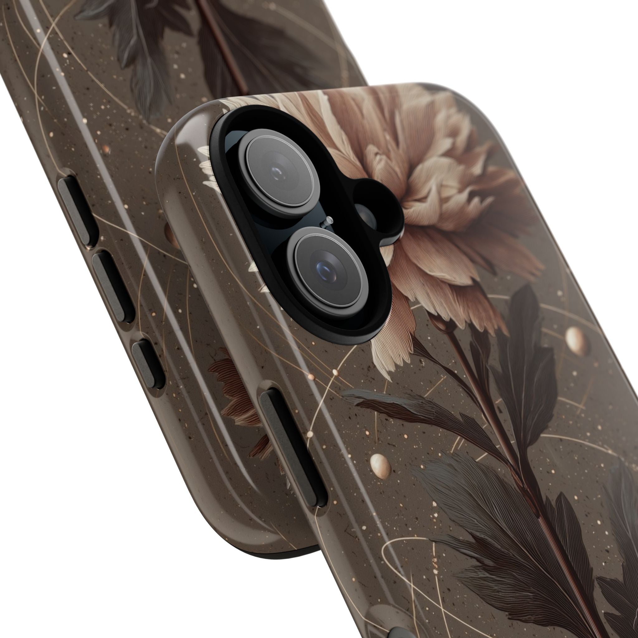 Celestial Flower Embrace - iPhone Case