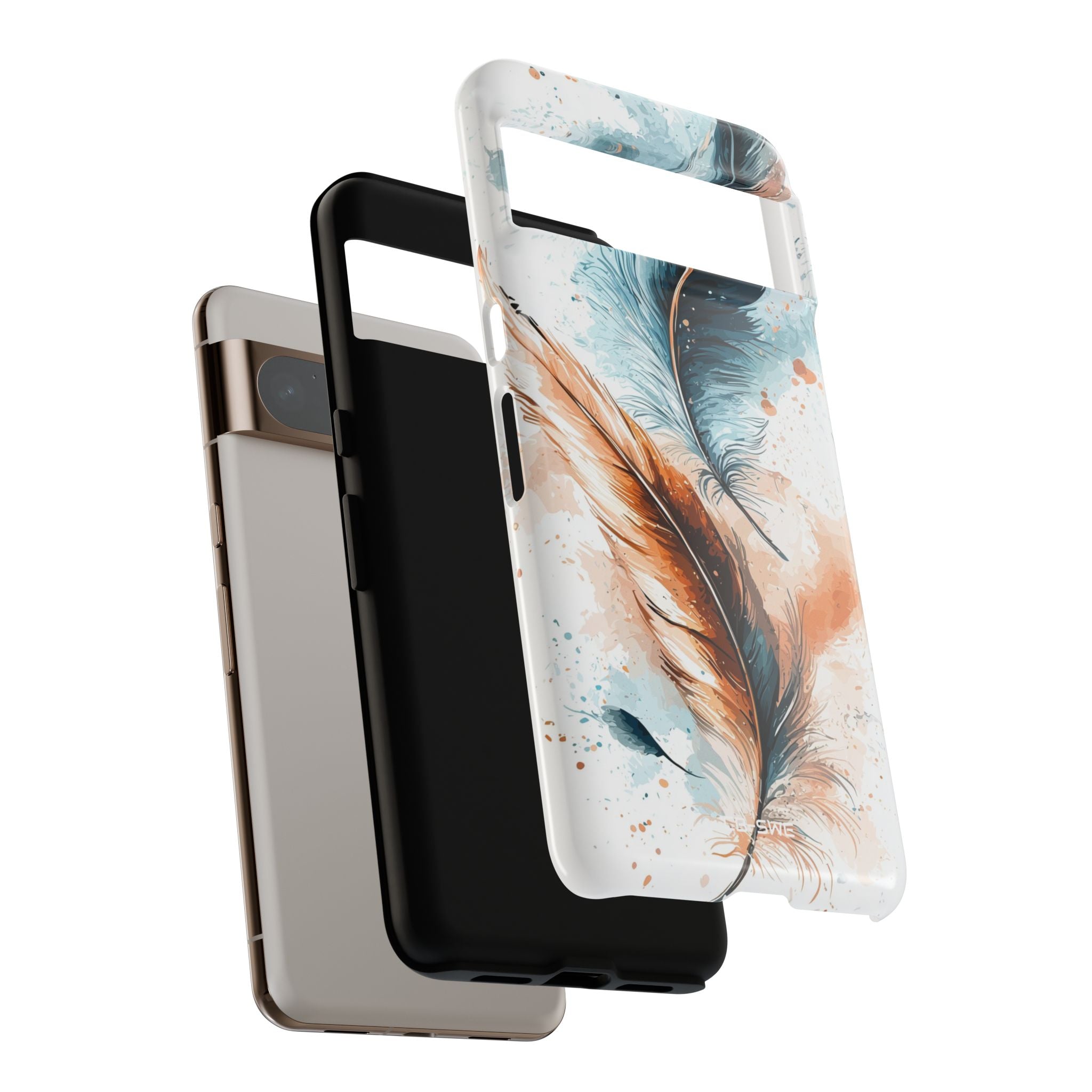 Feathers Dance Lightly - Google Pixel Case