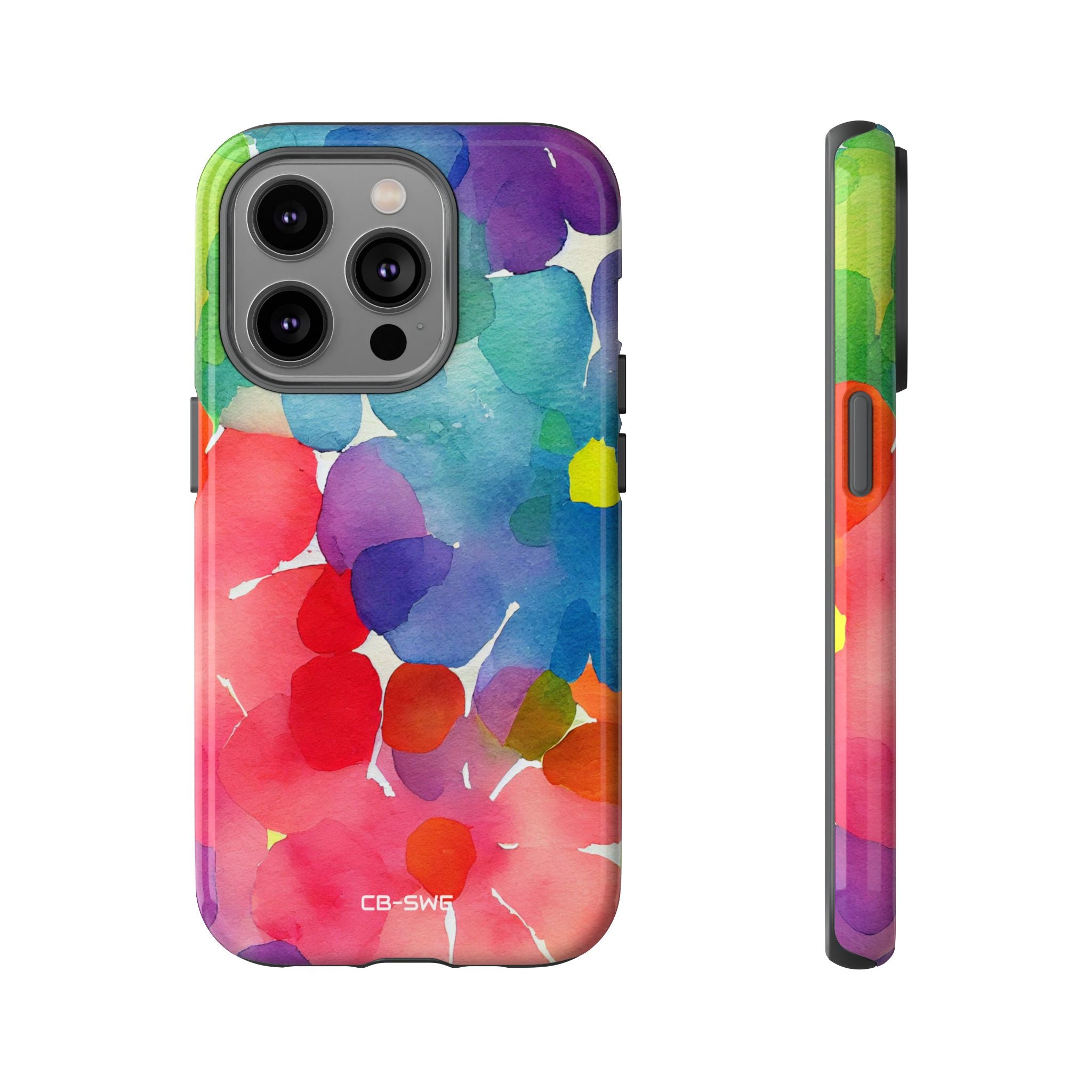 Fluid Color Petals - iPhone Case