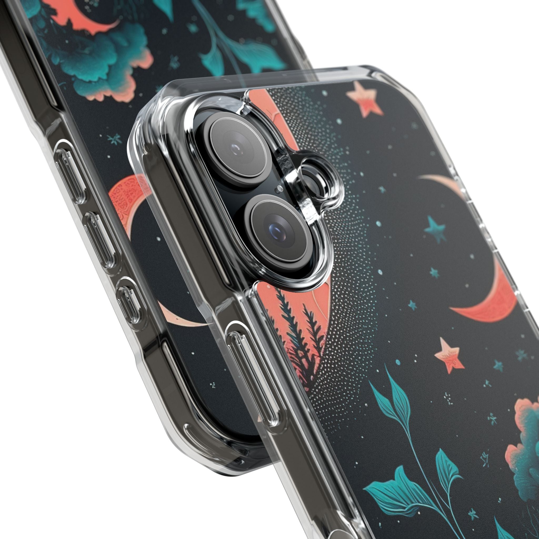 Cosmic Floral Dreams iPhone Case - Impact