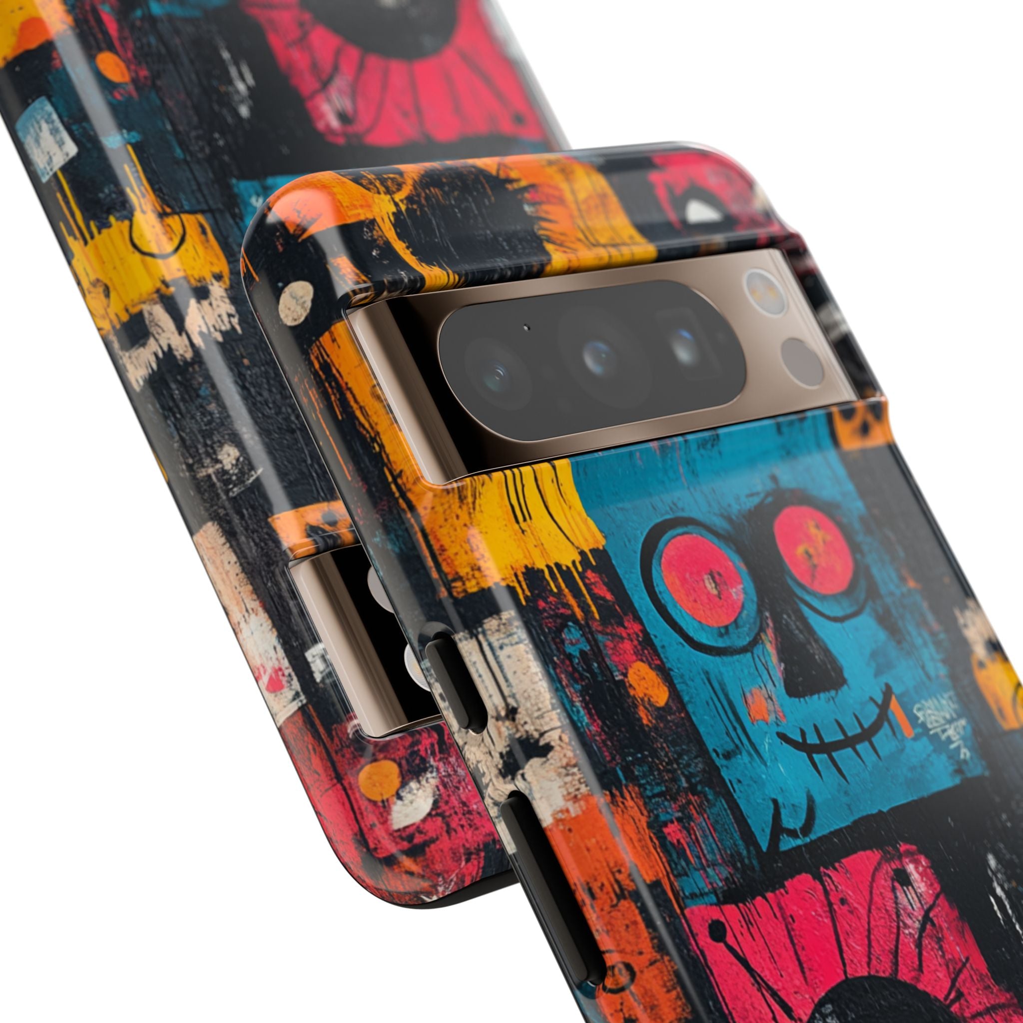 Blue Stitch Smile Google Pixel 8 Pro Case - Tough