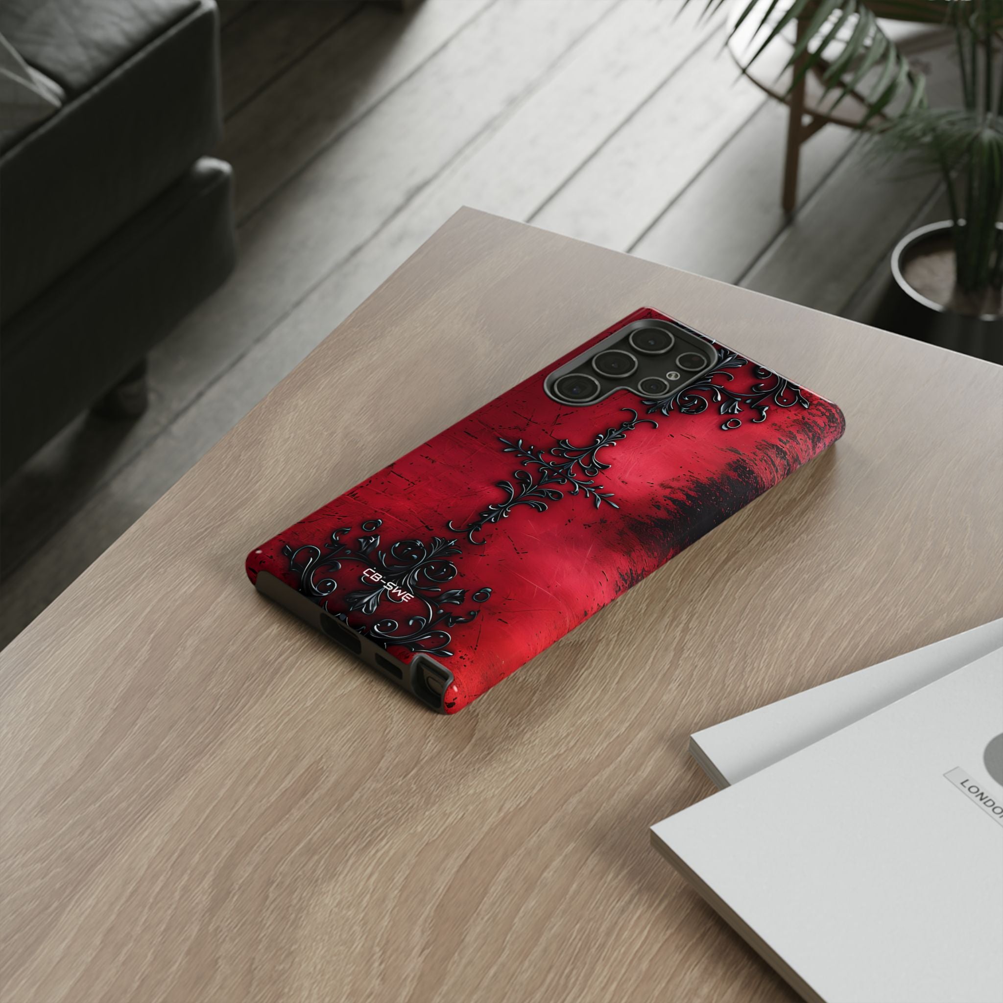 Gothic Crimson Emblem - Samsung Case