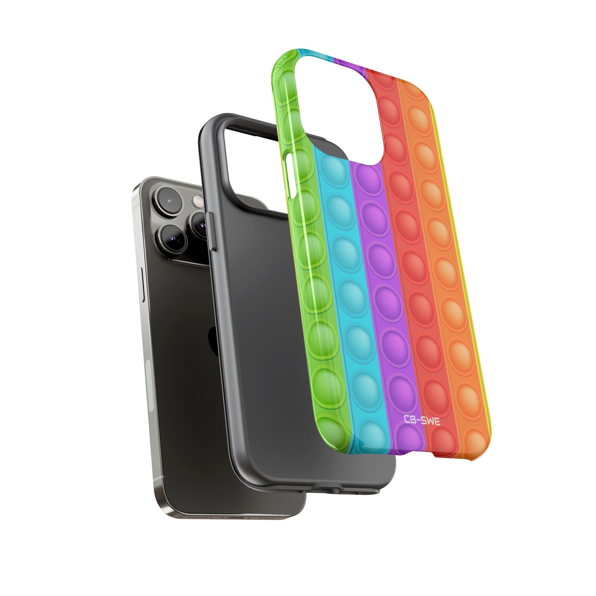 Playful Pop-It Spectrum - iPhone Case