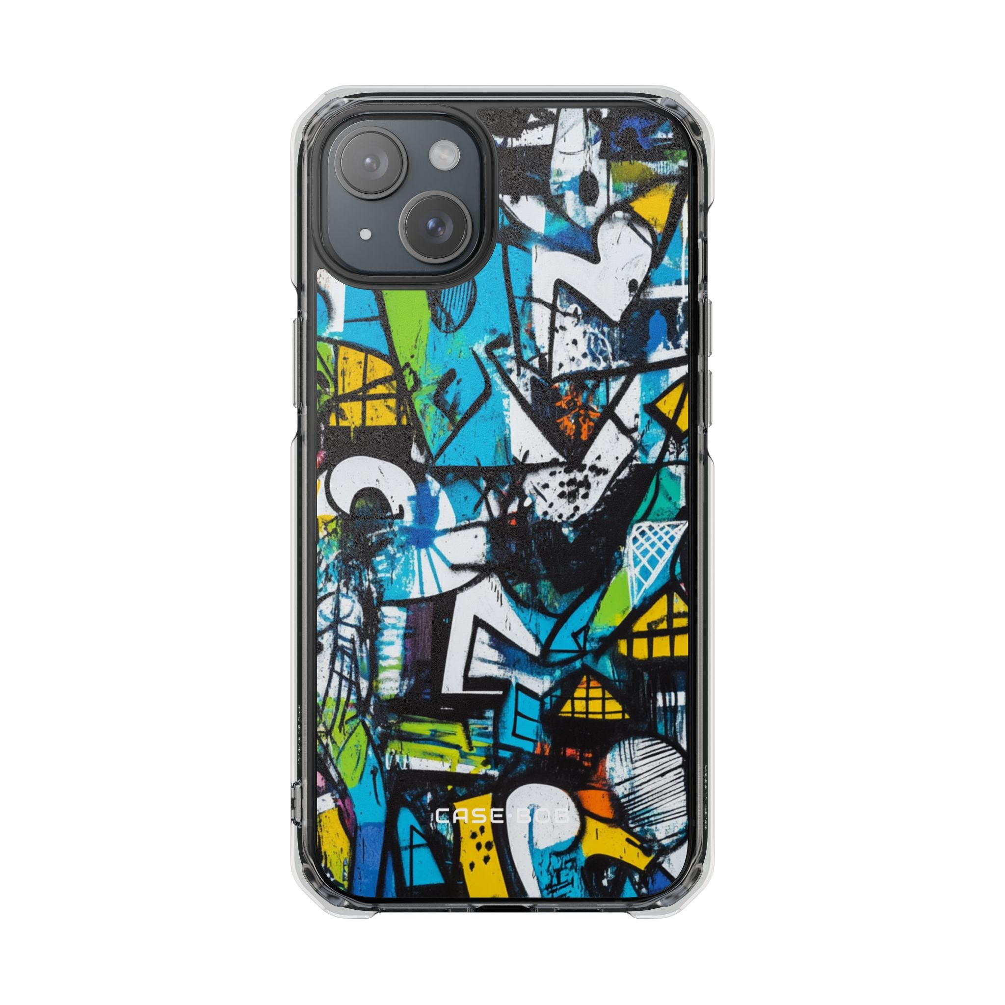 White Ripple Drift iPhone 15 Plus Case - Impact