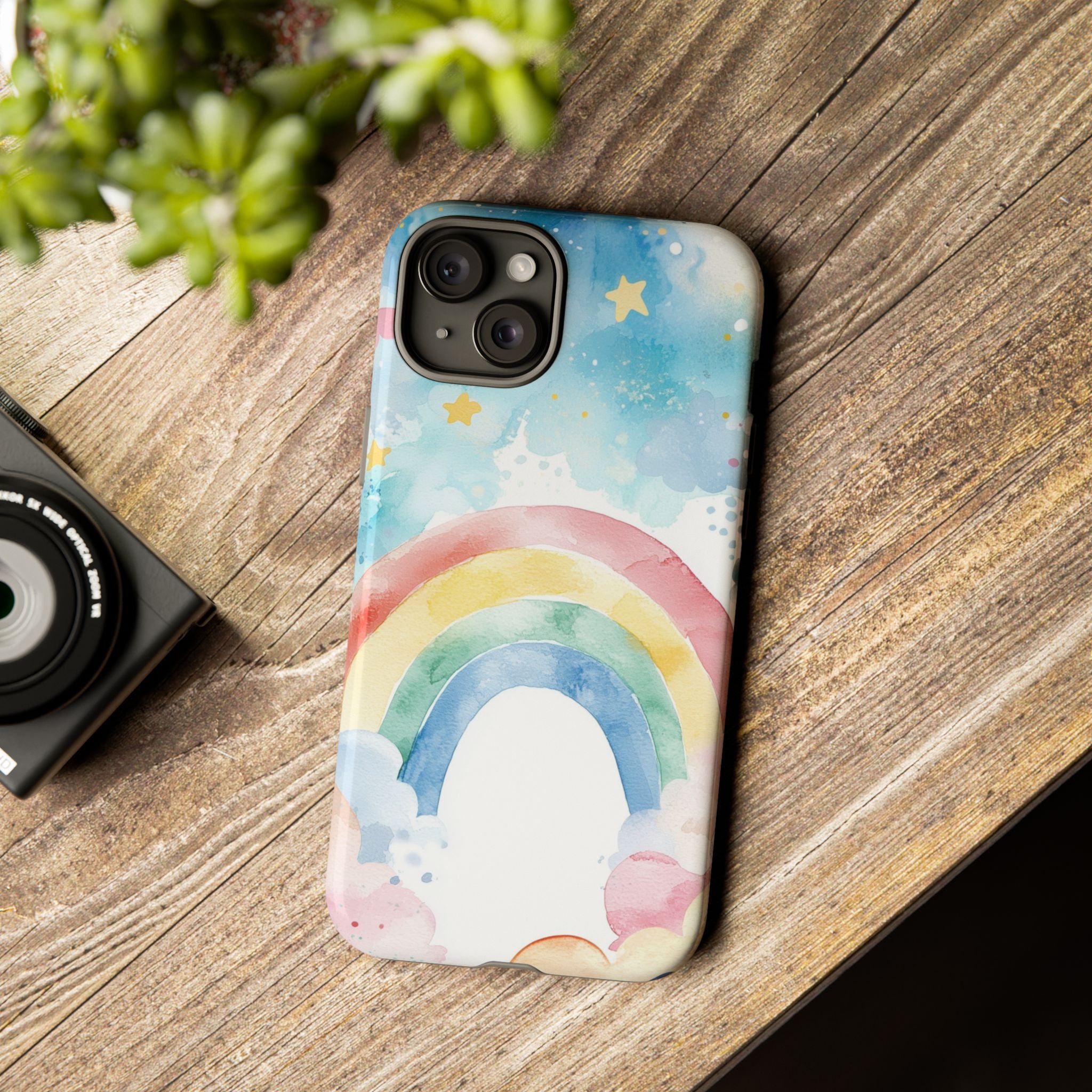 Rainbow Dances Light - iPhone Case