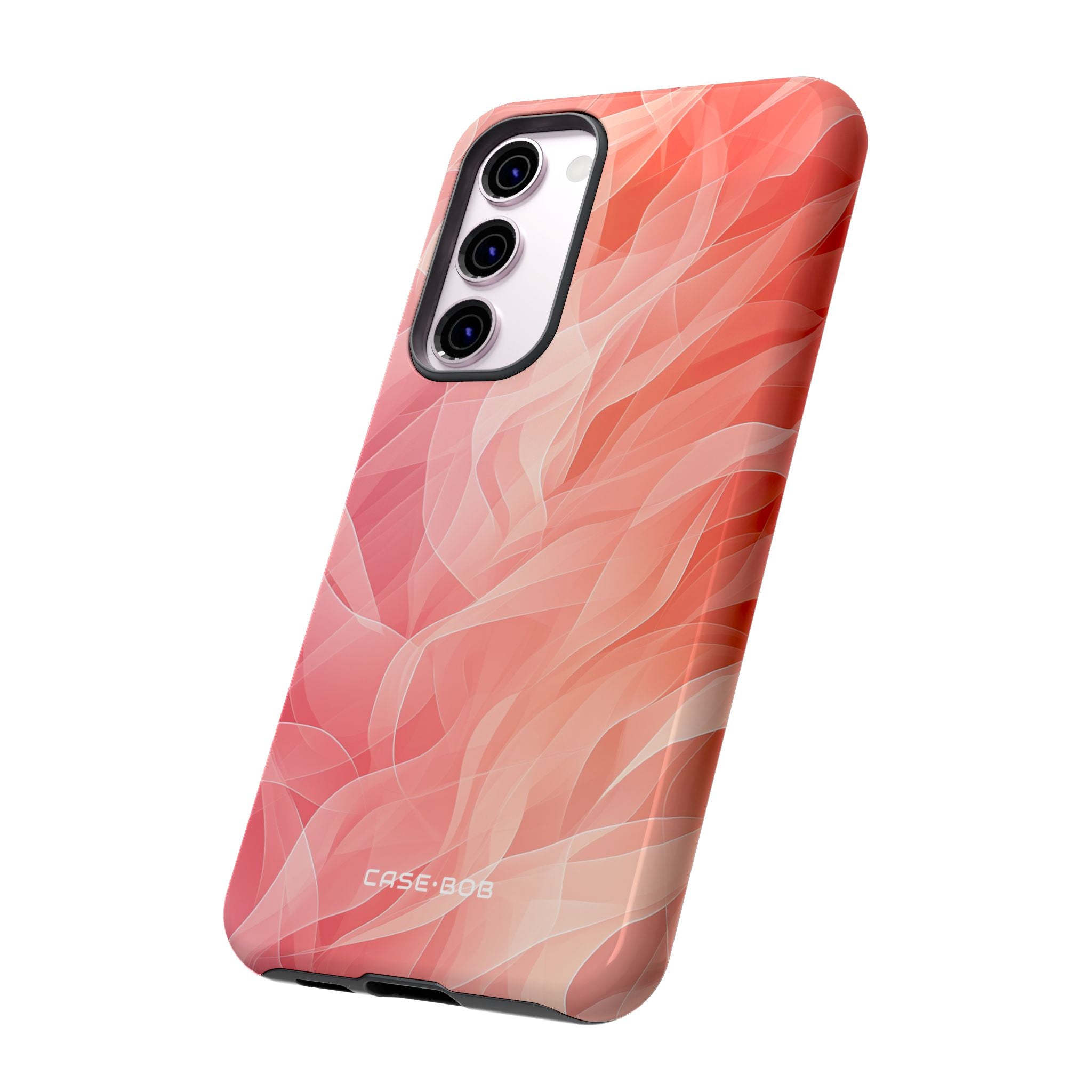 Peach Wave Drift Samsung S23 Plus Case - Tough