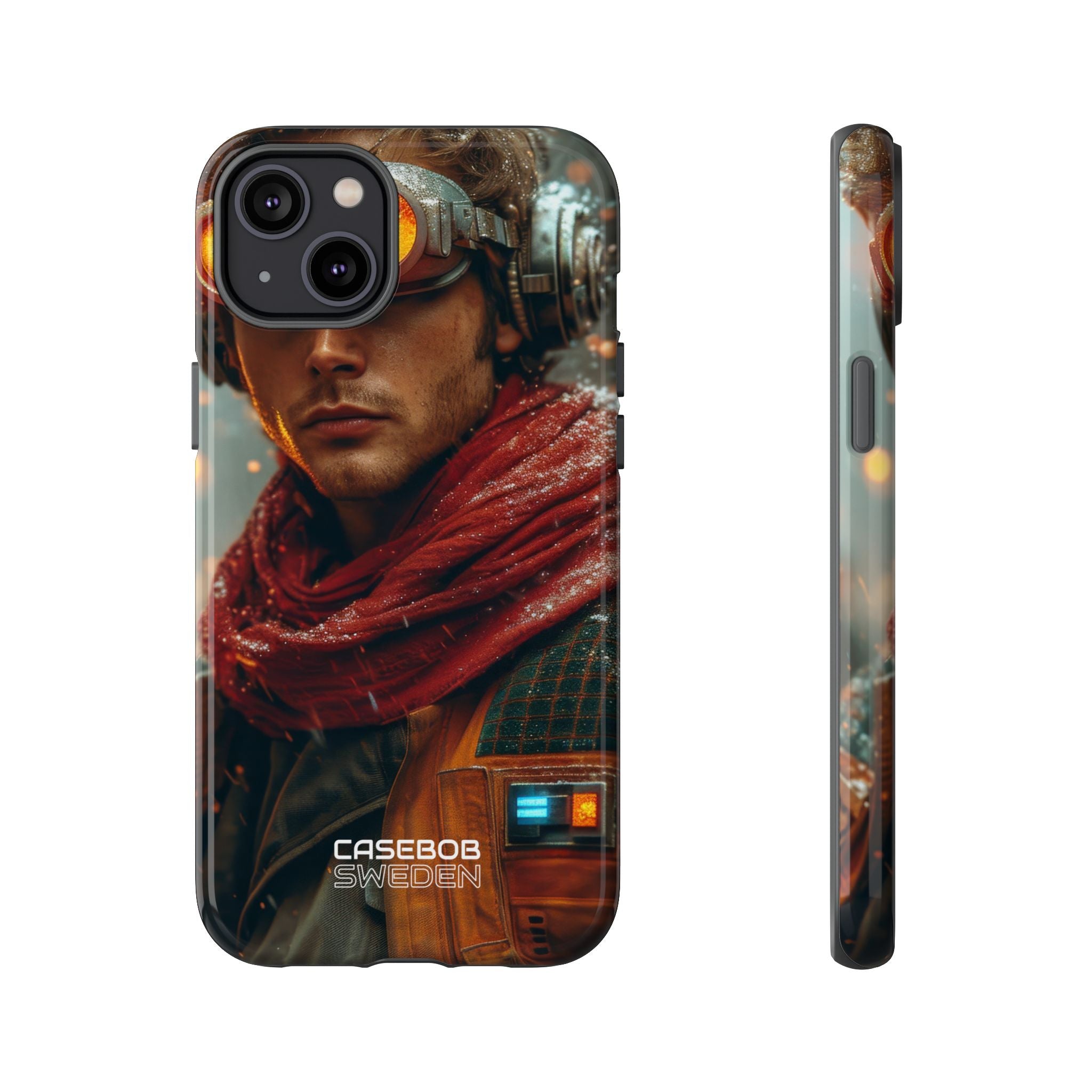Futuristic Steampunk Explorer iPhone 14 - Tough