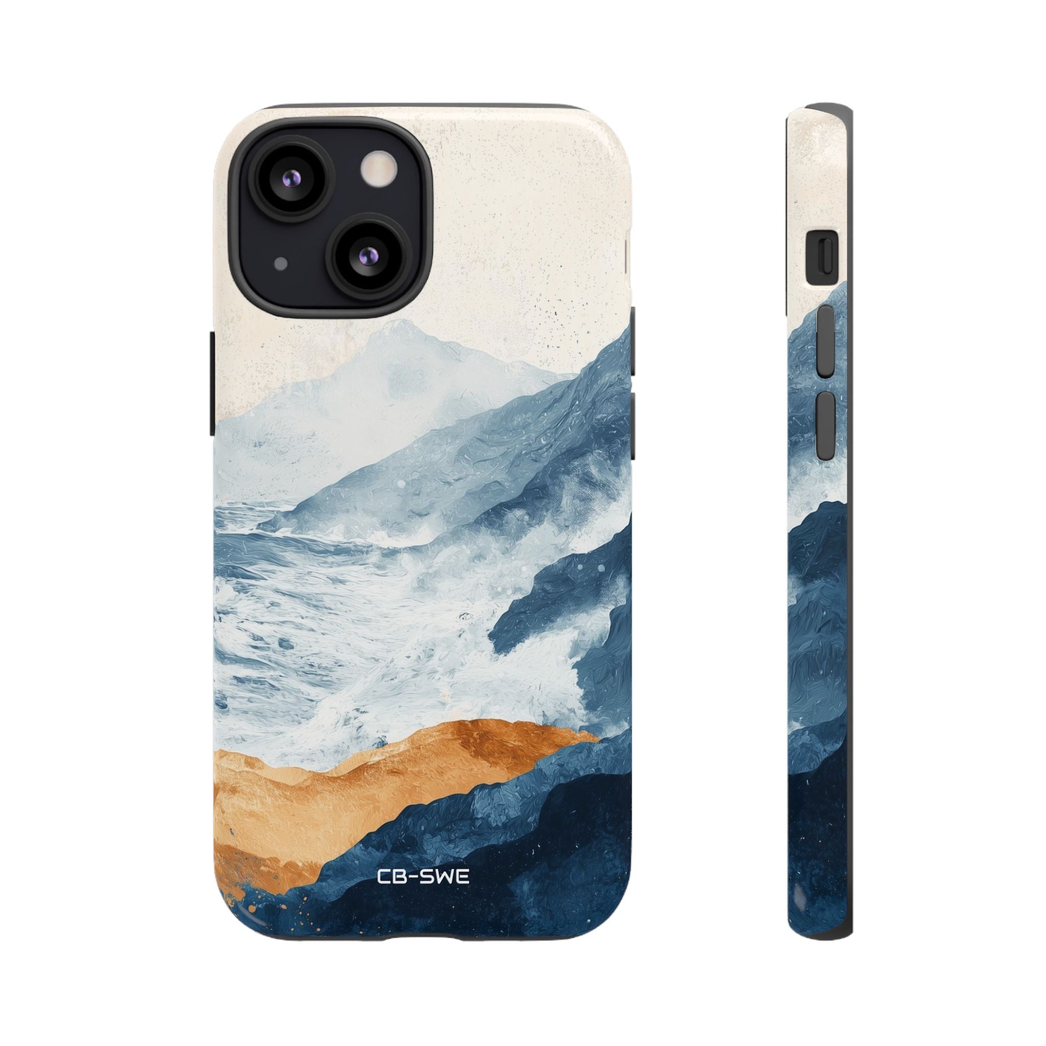 Waves Embrace Shore - iPhone Case