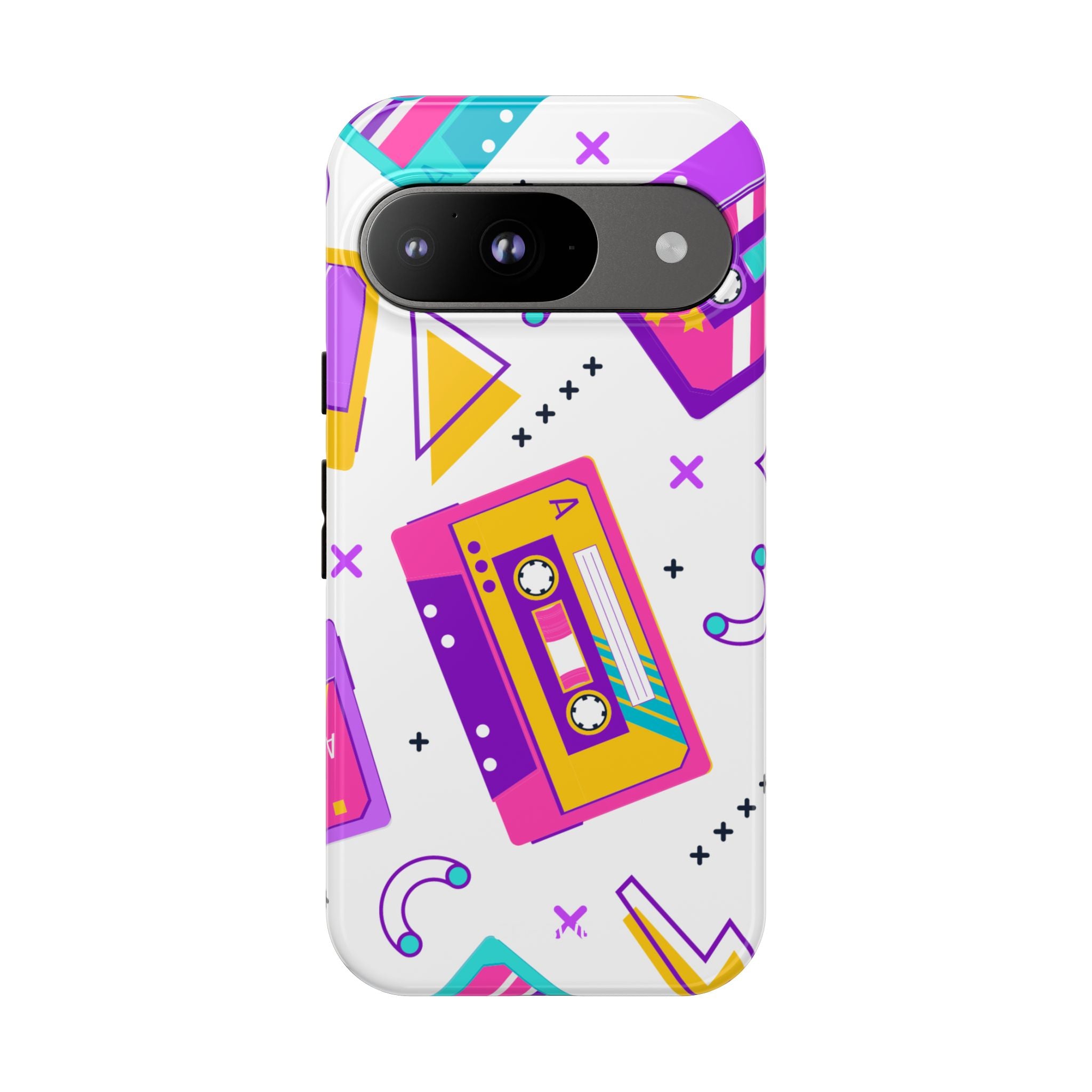 Retro Cassette Chaos - Google Pixel Case