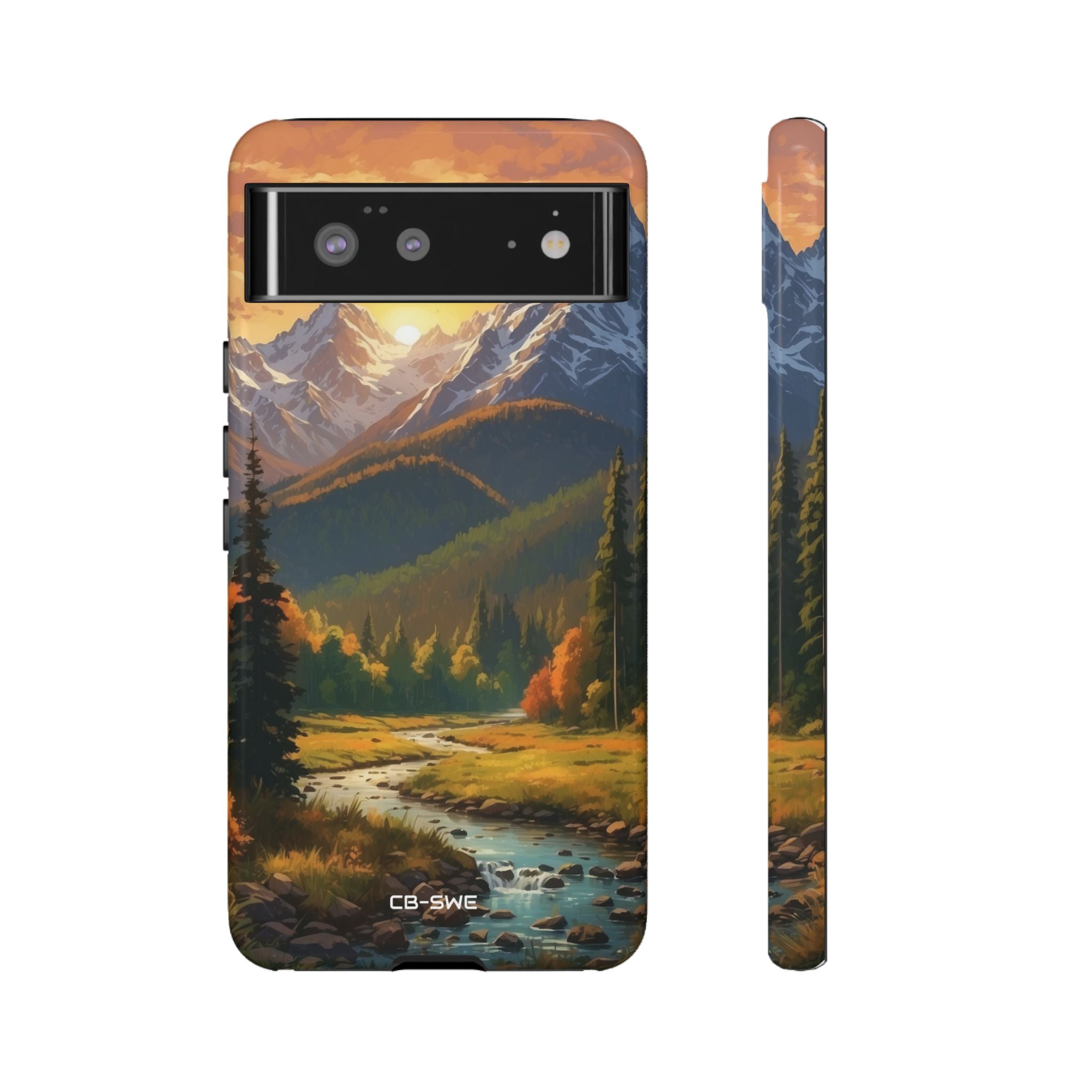 Mountain Reflections Glimmer - Google Pixel Case
