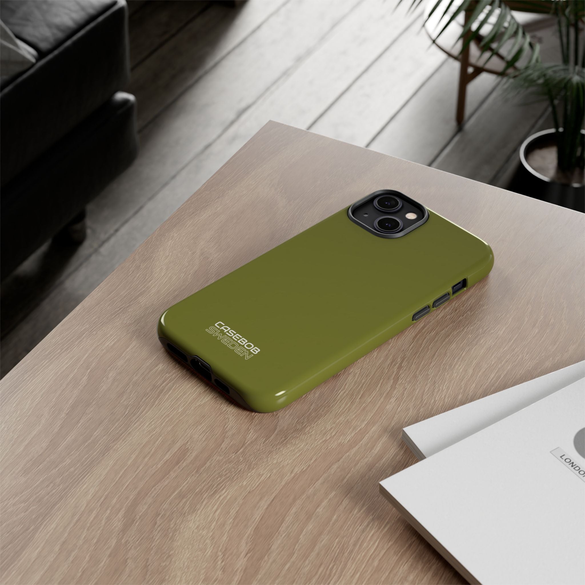 Olive Green iPhone 14 - Tough