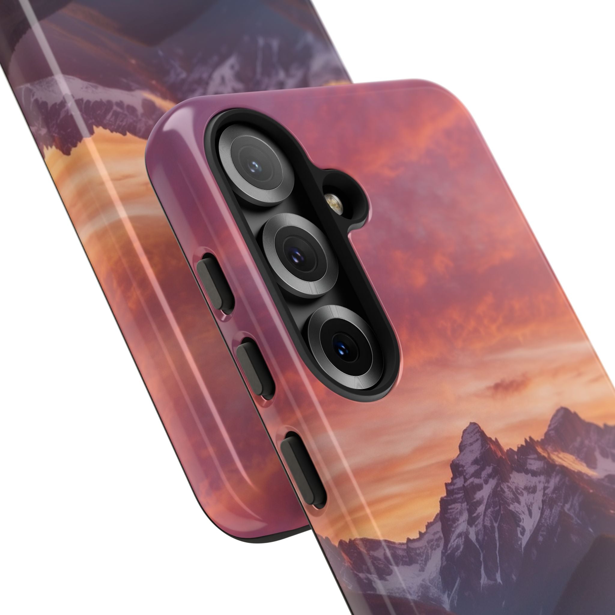 Mountain Peaks Glow - Samsung Case