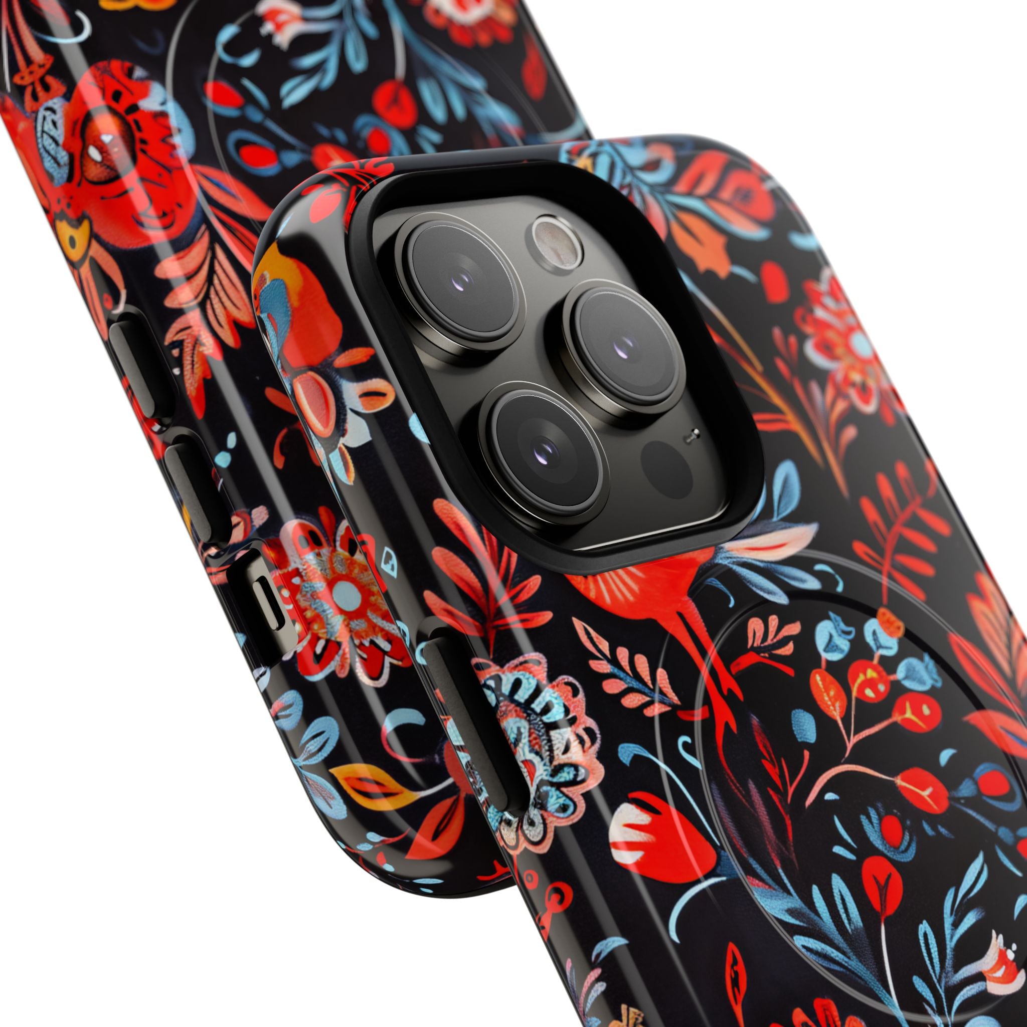 Vivid Birdscape iPhone 14 Pro Case - Tough+