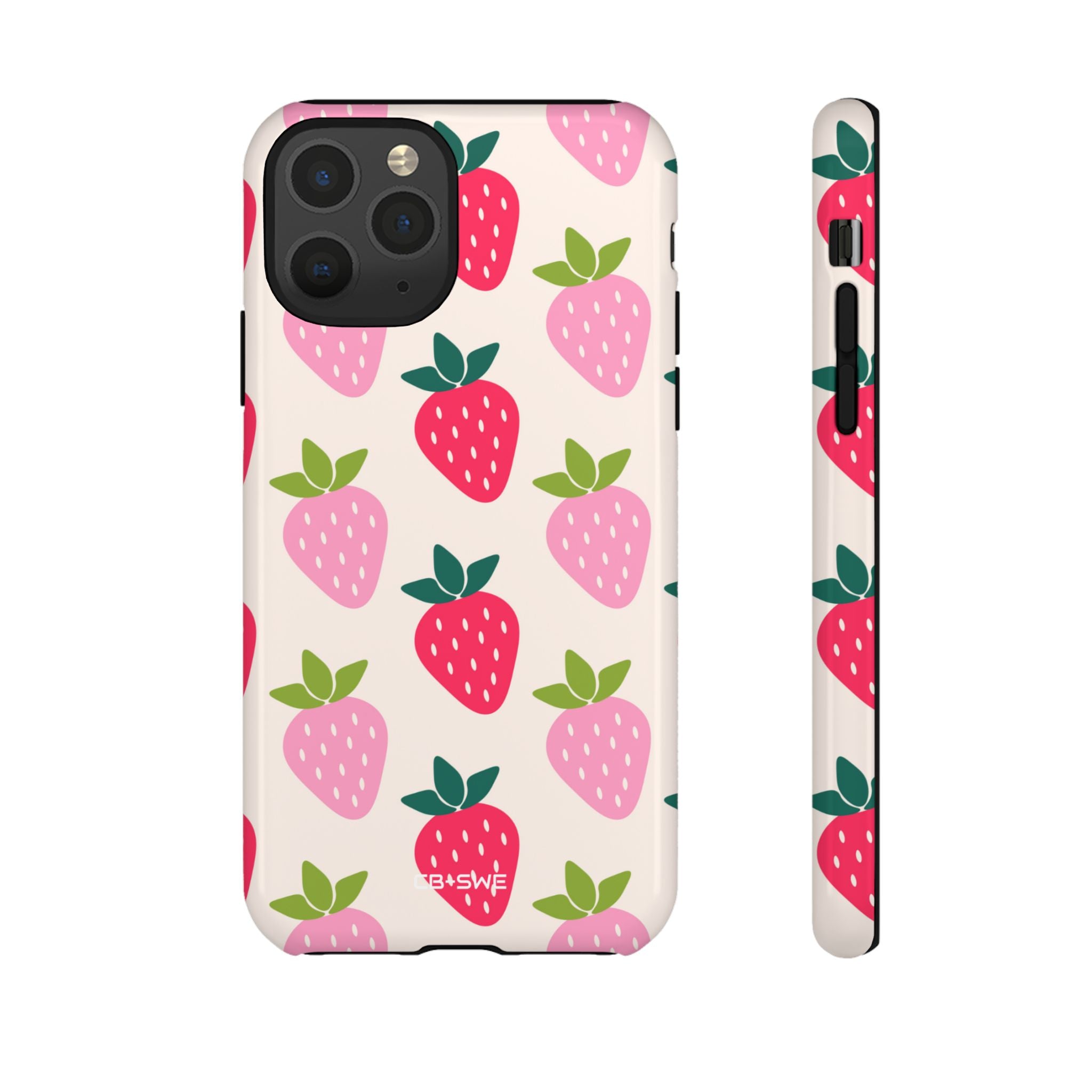 Vibrant Strawberry Rhythm - iPhone Case